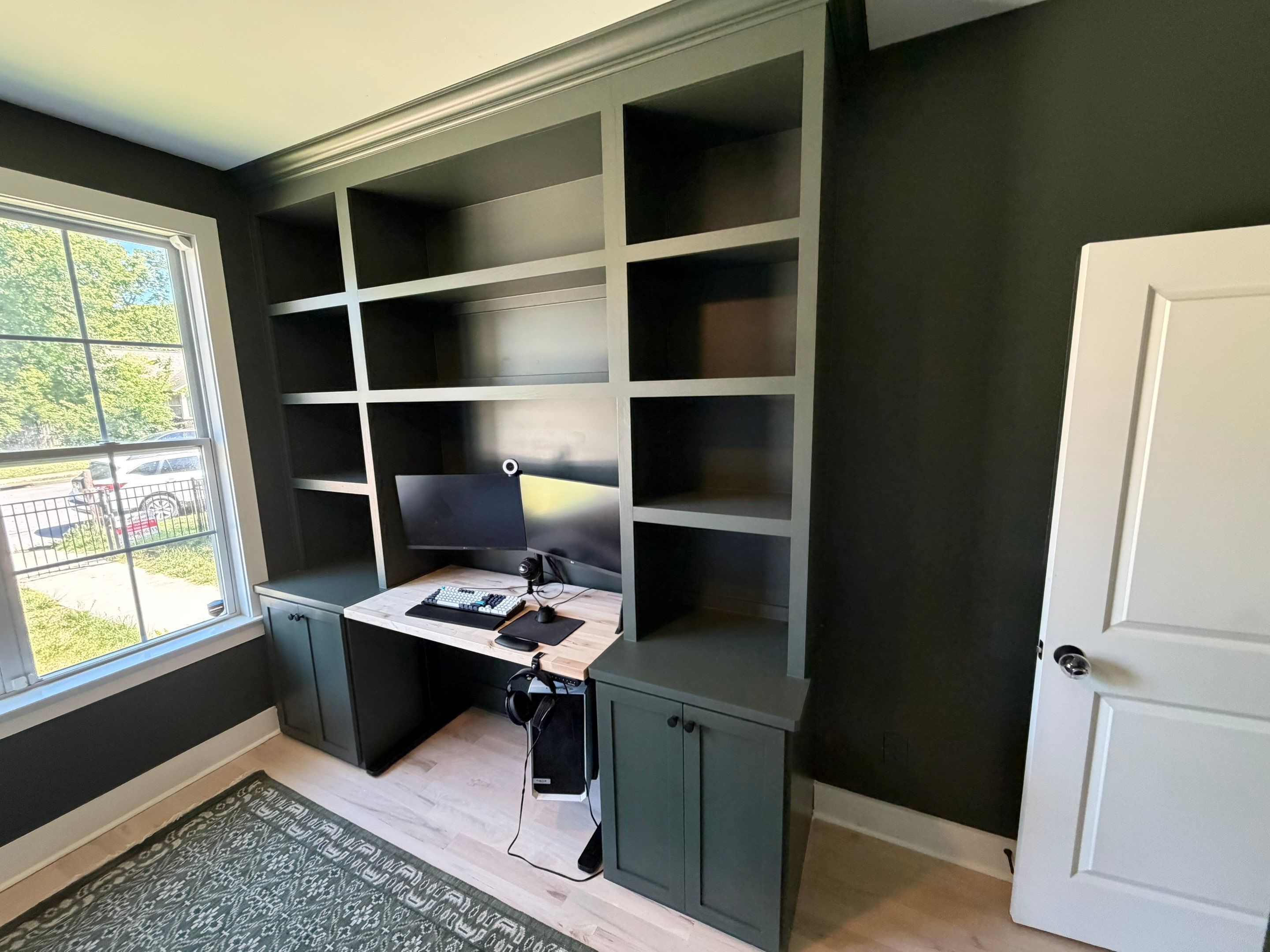 Custom Cabinets + Painting in Nashville by Music City Improvements