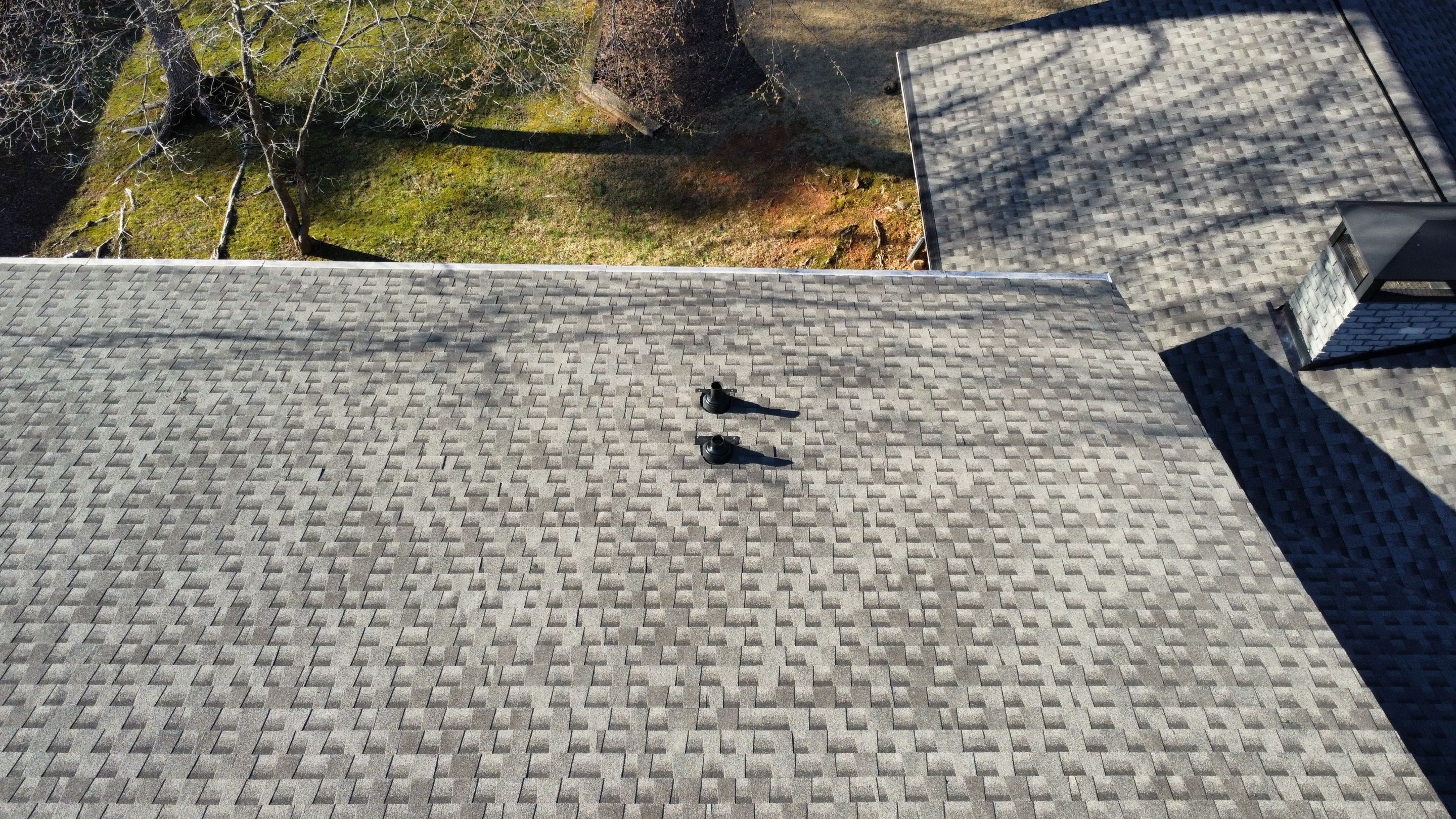 Atlanta GA Roof Replacement GAF Timberline HDZ Weathered Wood by Reset Roofing
