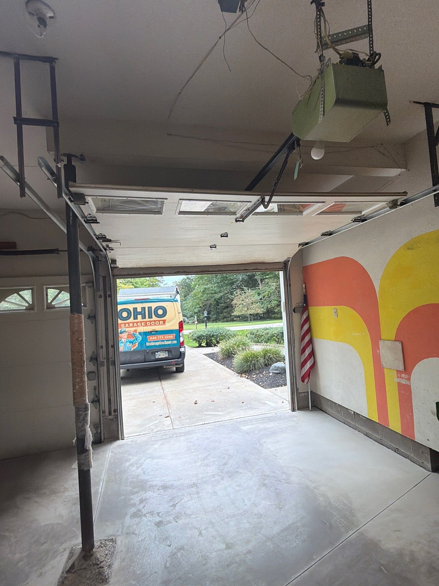 Double Garage Door Installation in Mentor, Ohio by Ohio Garage Door Repair