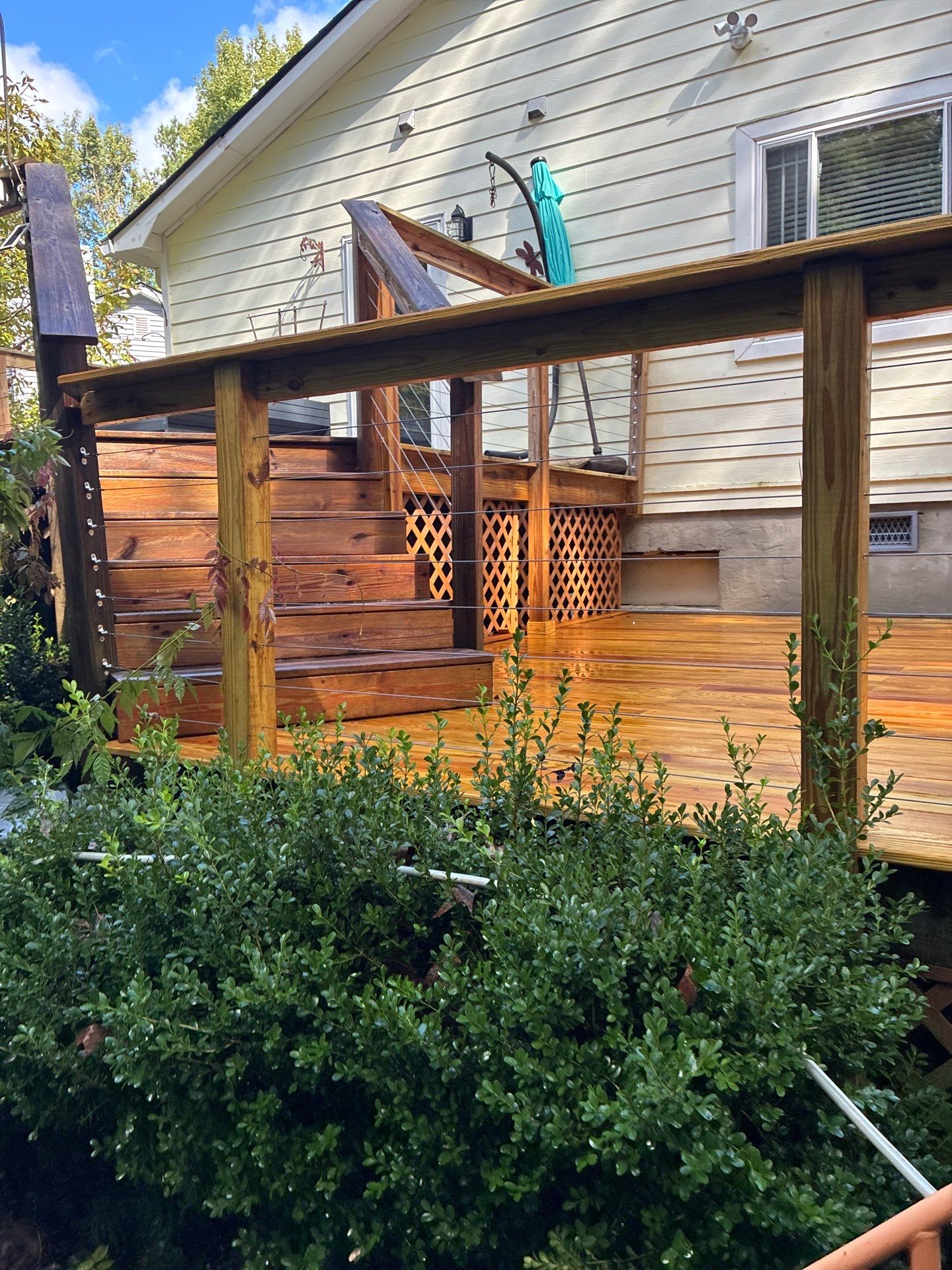 Deck using Wood Sealant by DuraSeal