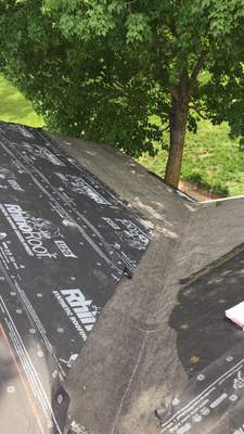 New Roof using tools