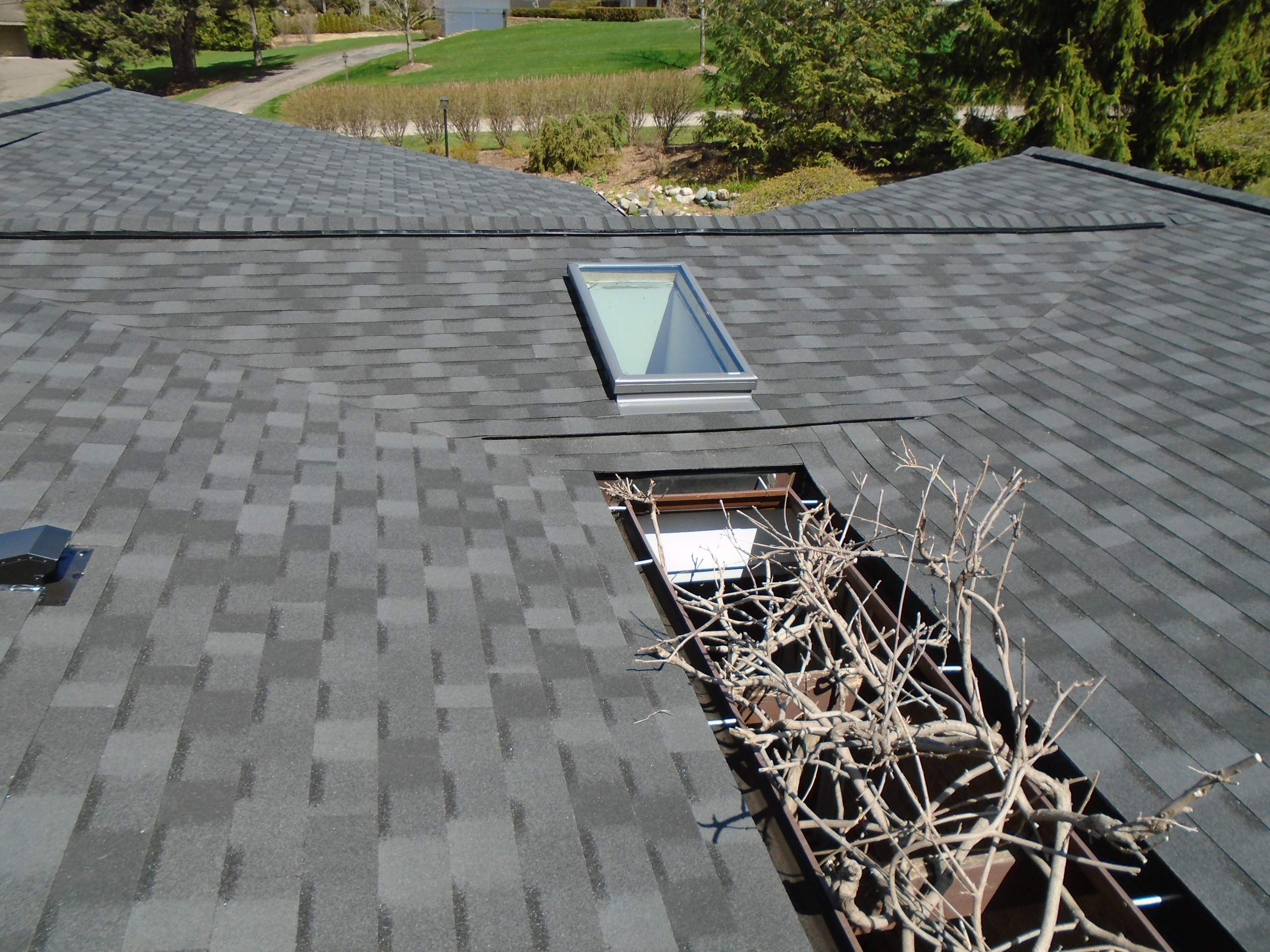 Spray Foam Attic & New Roof  by Bloomfield Construction & Restoration