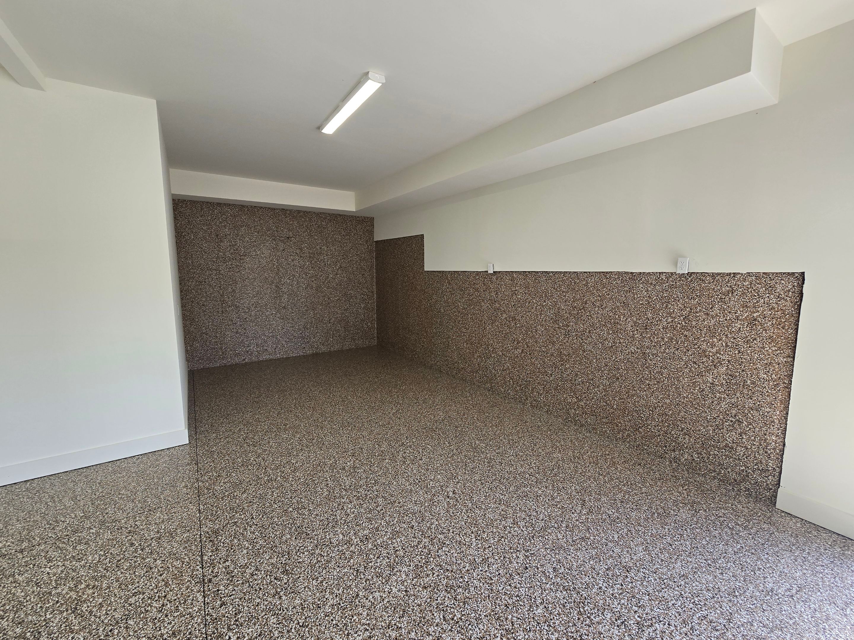 Garage & Porch Upgrade Using Mocha Match & Obsidian  by Elite Floor Solutions