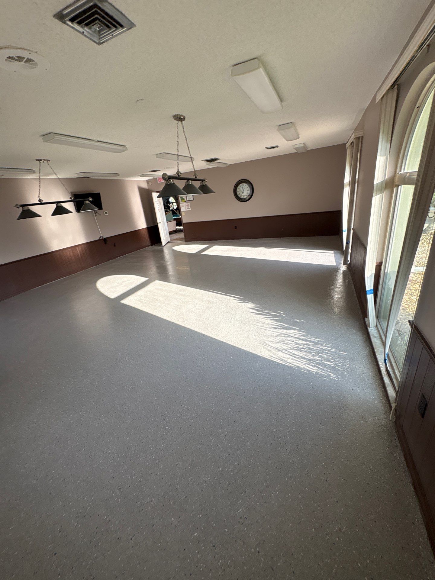 Multi-Area Commercial Floor Coating Installation in Clearwater by Performance Floors & Coating