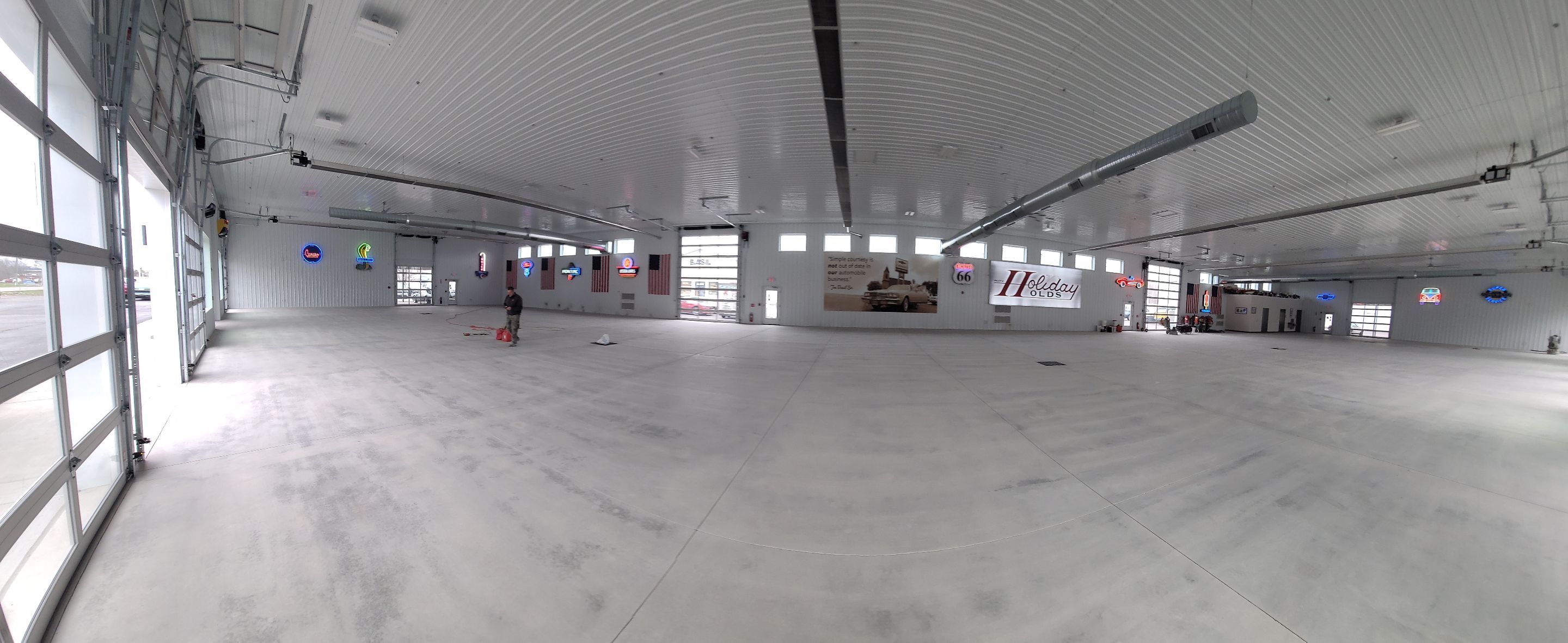 Basil Classic Car Showroom by Xfactor Coatings 