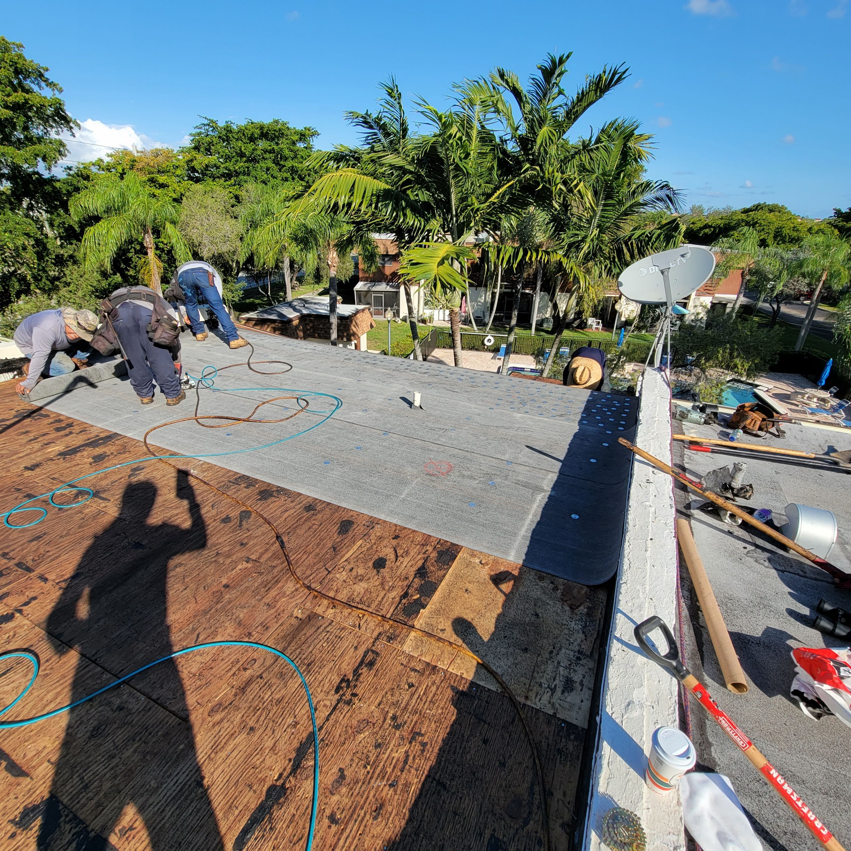 Scott St., Hollywood, FL by G&J Roofing 