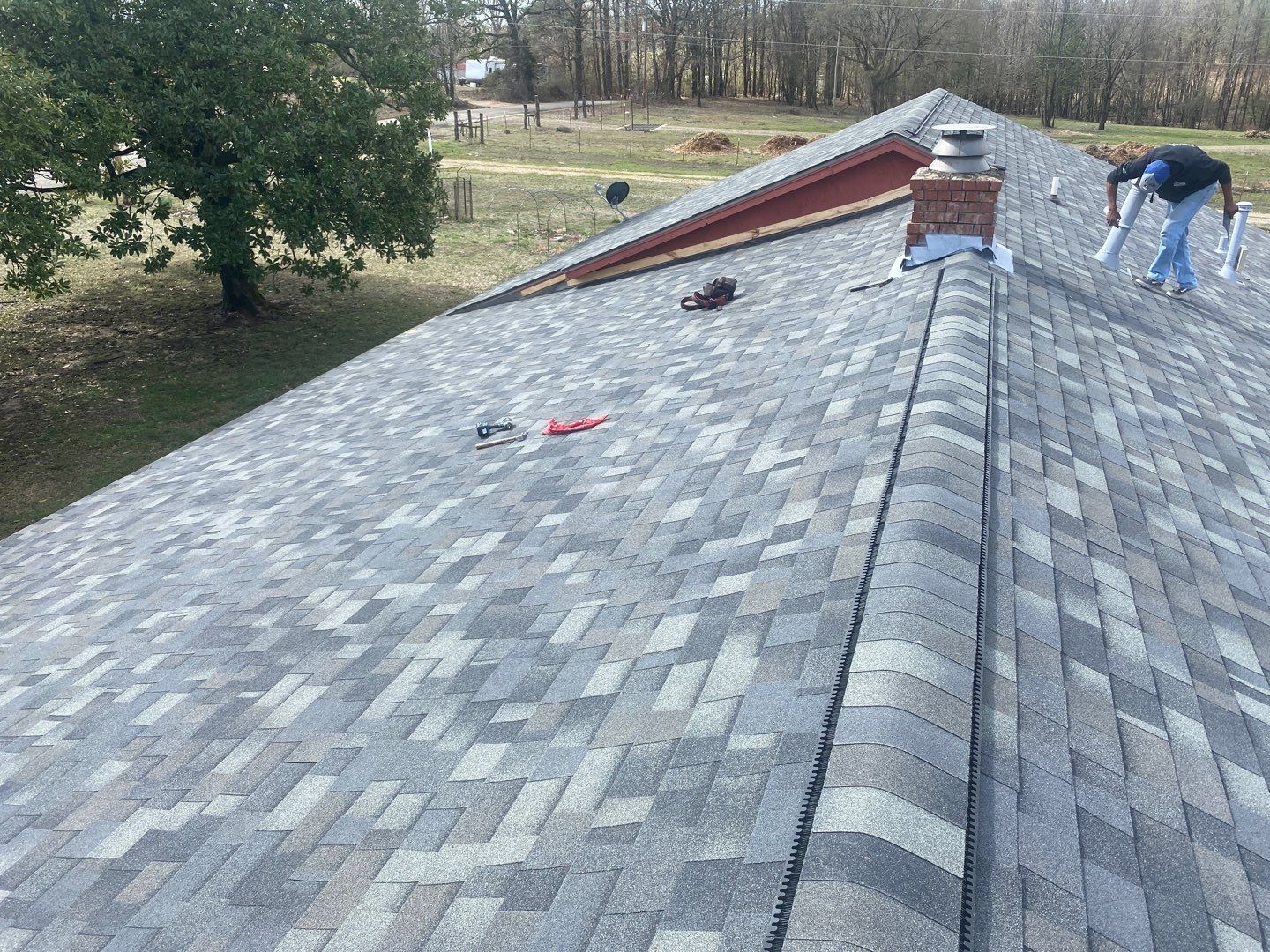 Residential Roofing Installation in Broken Bow, Oklahoma by Hostetler Roofing