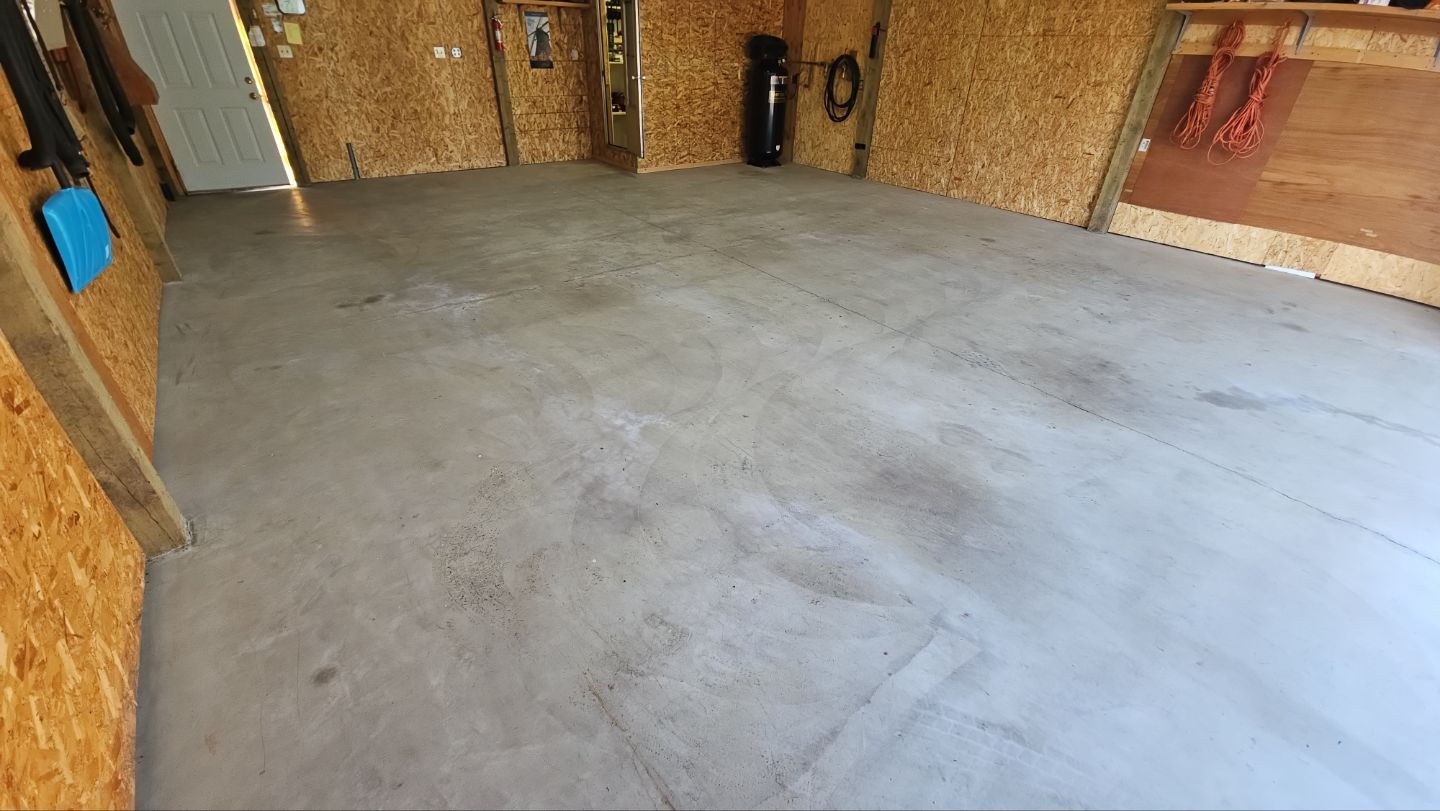 Garage Transformation using Driftwood by Croc Coatings, LLC