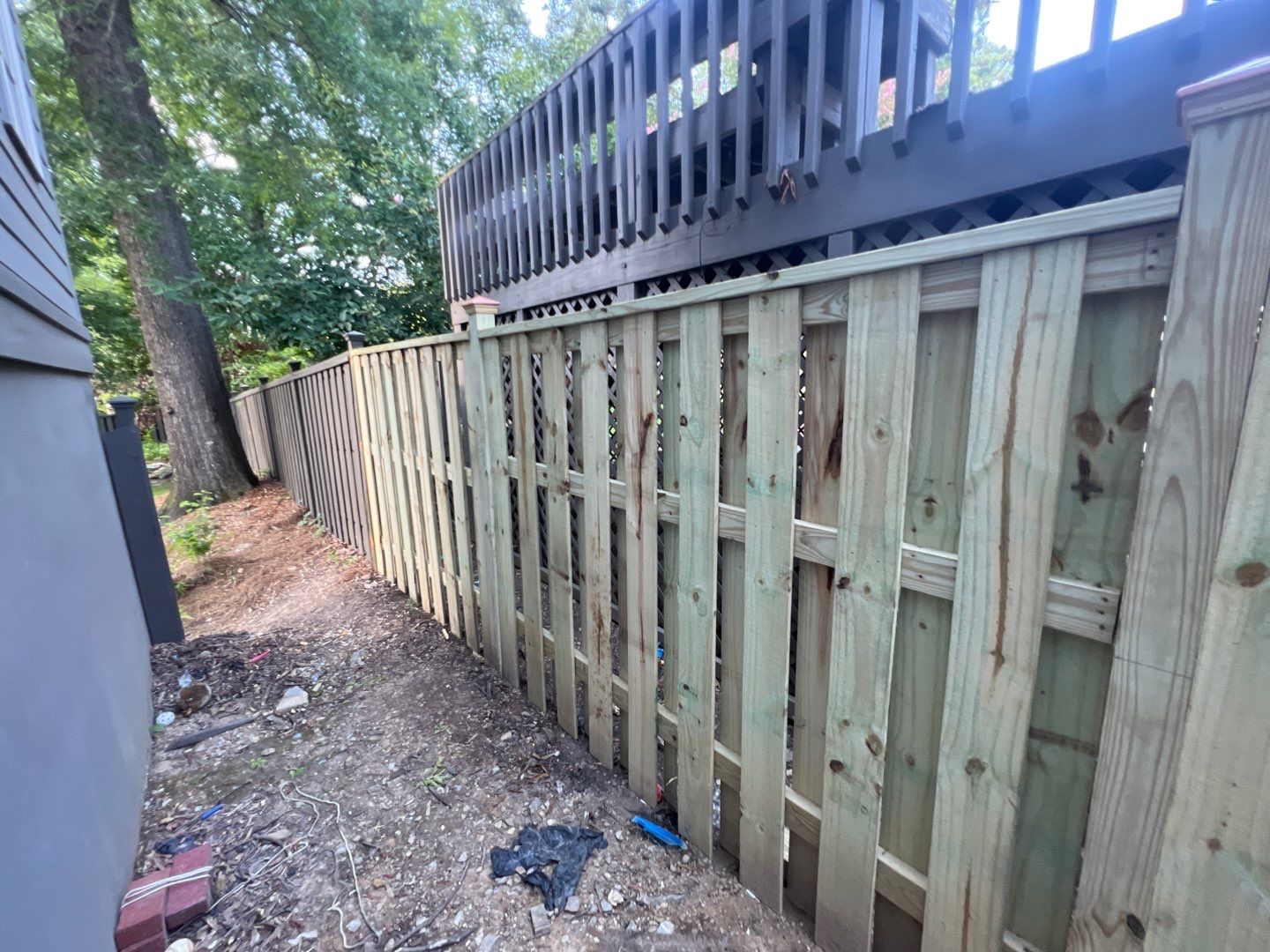 Melrose - Fence by Pillar and Pine