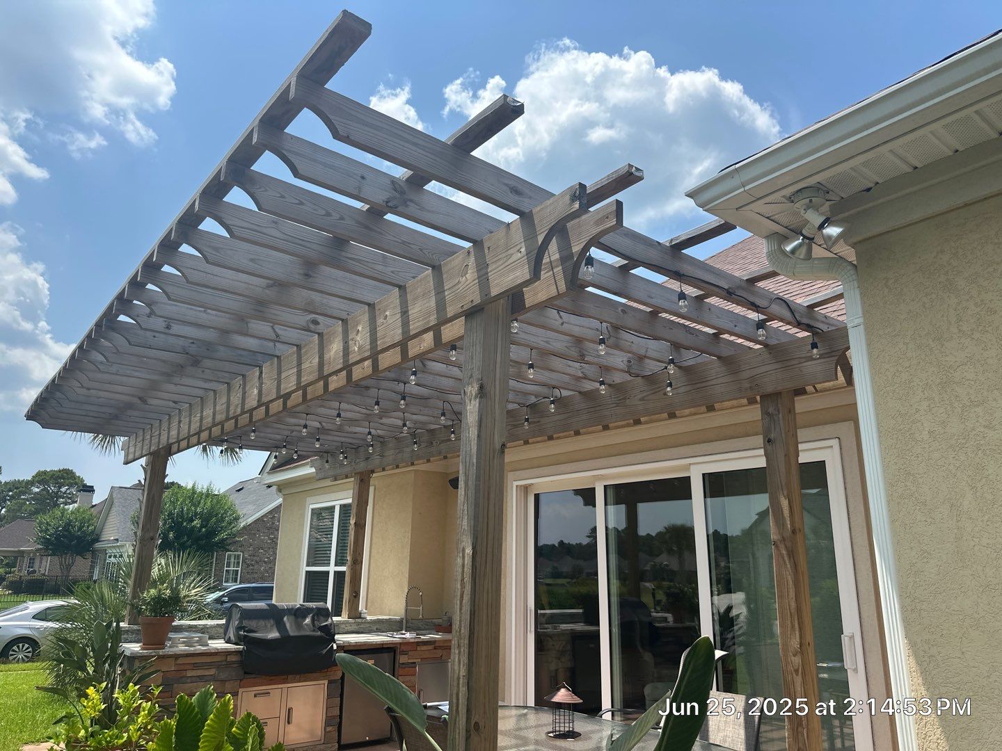 Wood Pergola using Wood Sealant by DuraSeal