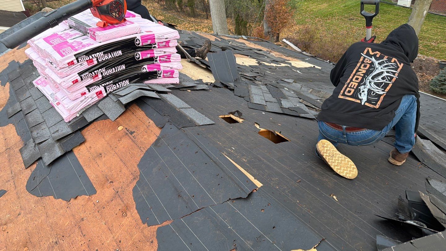 Roof Replacement using Owens Corning Onyx Black by 180 Contractors