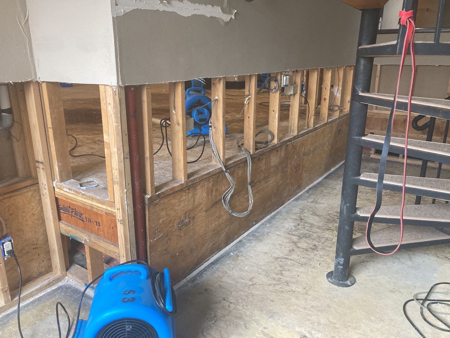 Water Damage Throughout Main Floor, Basement, and Crawl Space by Accountable Home Services