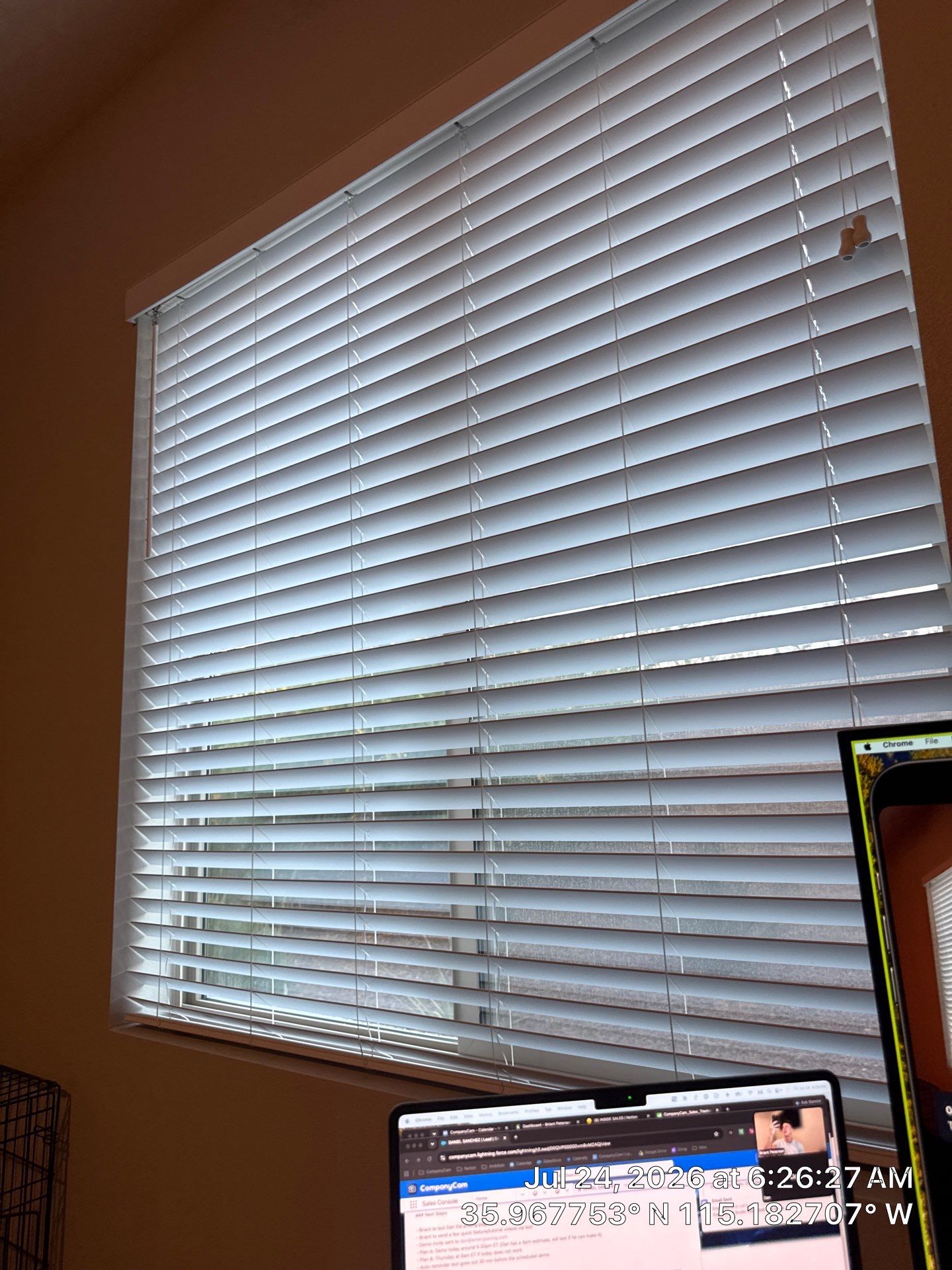 Professional TV Mounting and Five-Panel Door Installation in Las Vegas by CompanyCam Sales Demo