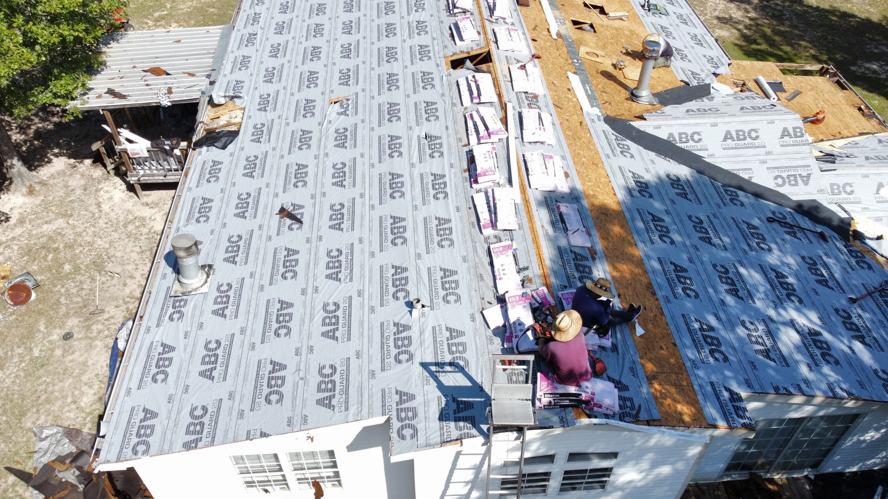 Project in Conroe by Roof Guard And Construction