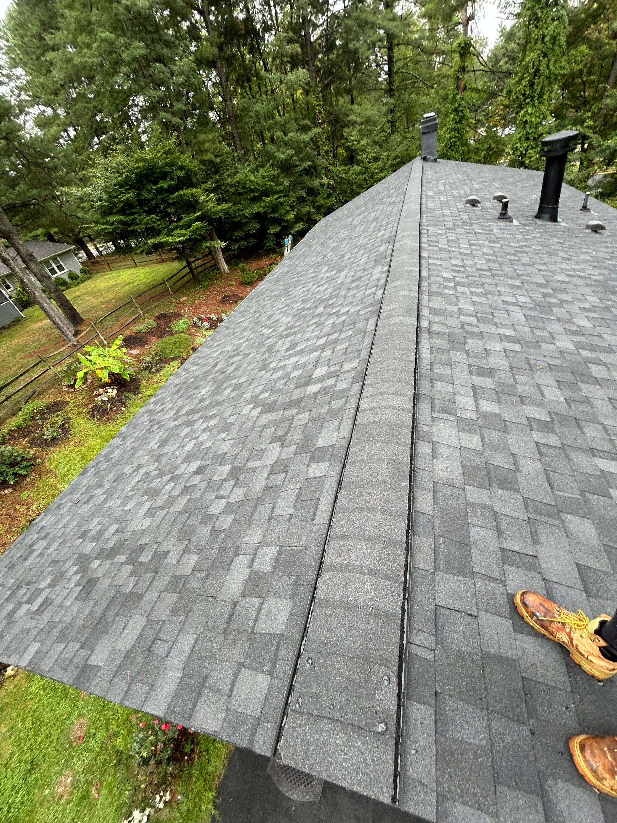 Reston: Roof Replacement with CertainTeed Landmark Pro Designer Shingles in Max Def Moire Black by RM Banning, Inc.