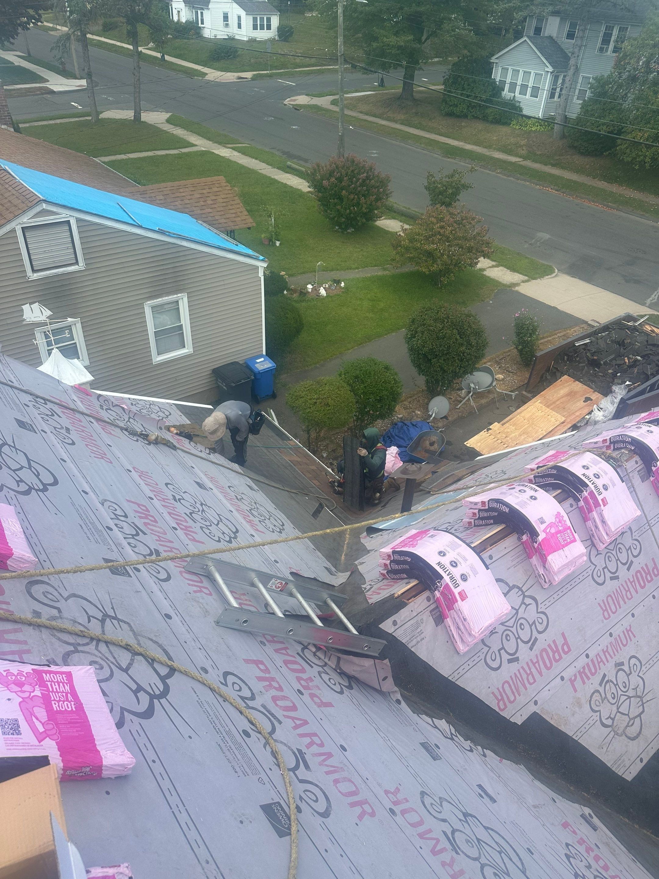 Owens Corning Duration: Desert Rose in HARTFORD by Golden Shield Roofing