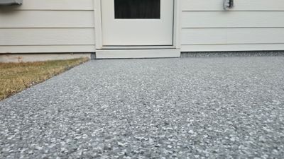 Porch, Patio & Garage Using Weathered Gray & Domino