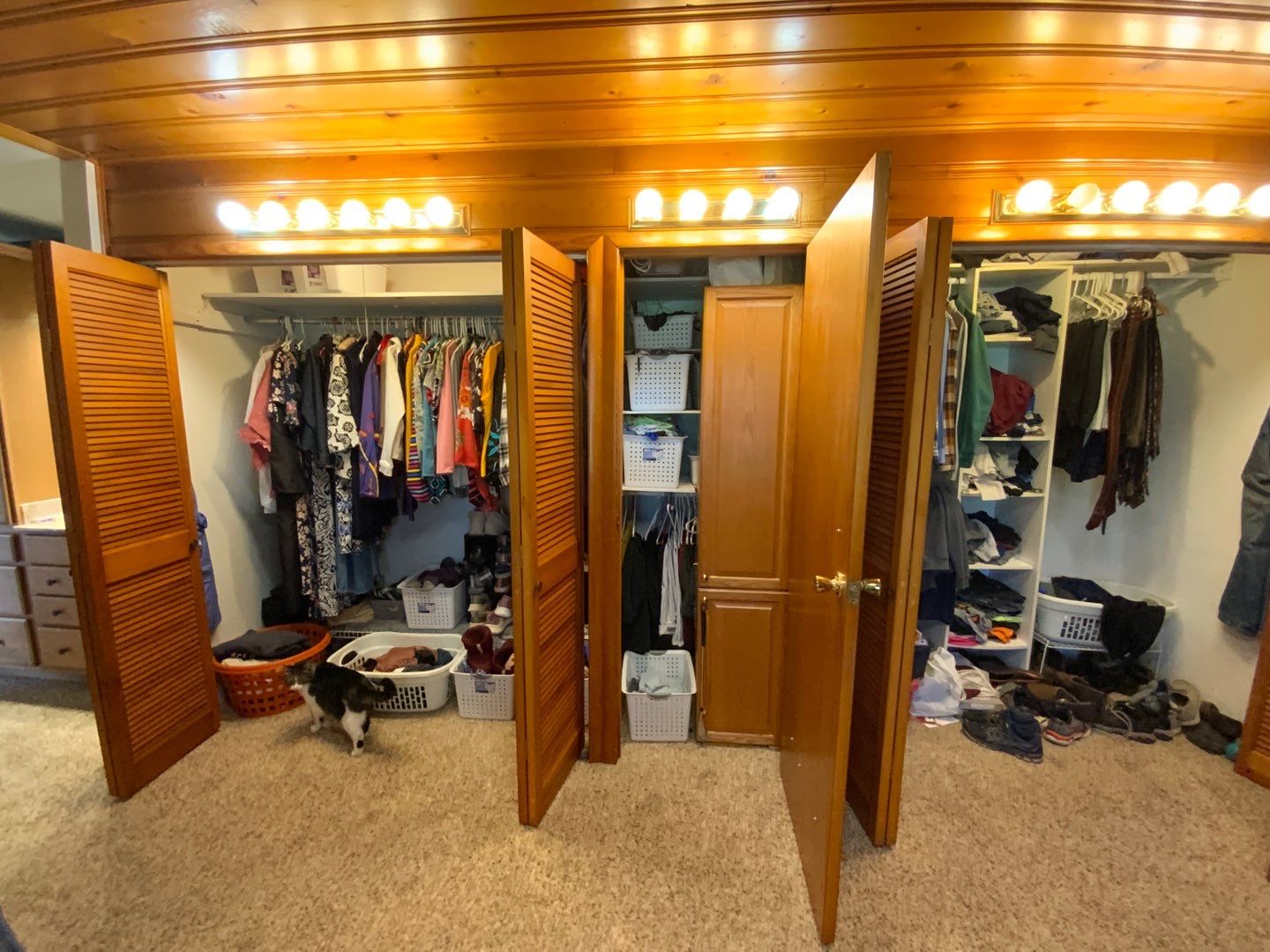 AMAZING Wall Closet Conversion by Innovative Spaces / Innovative Concrete Coatings