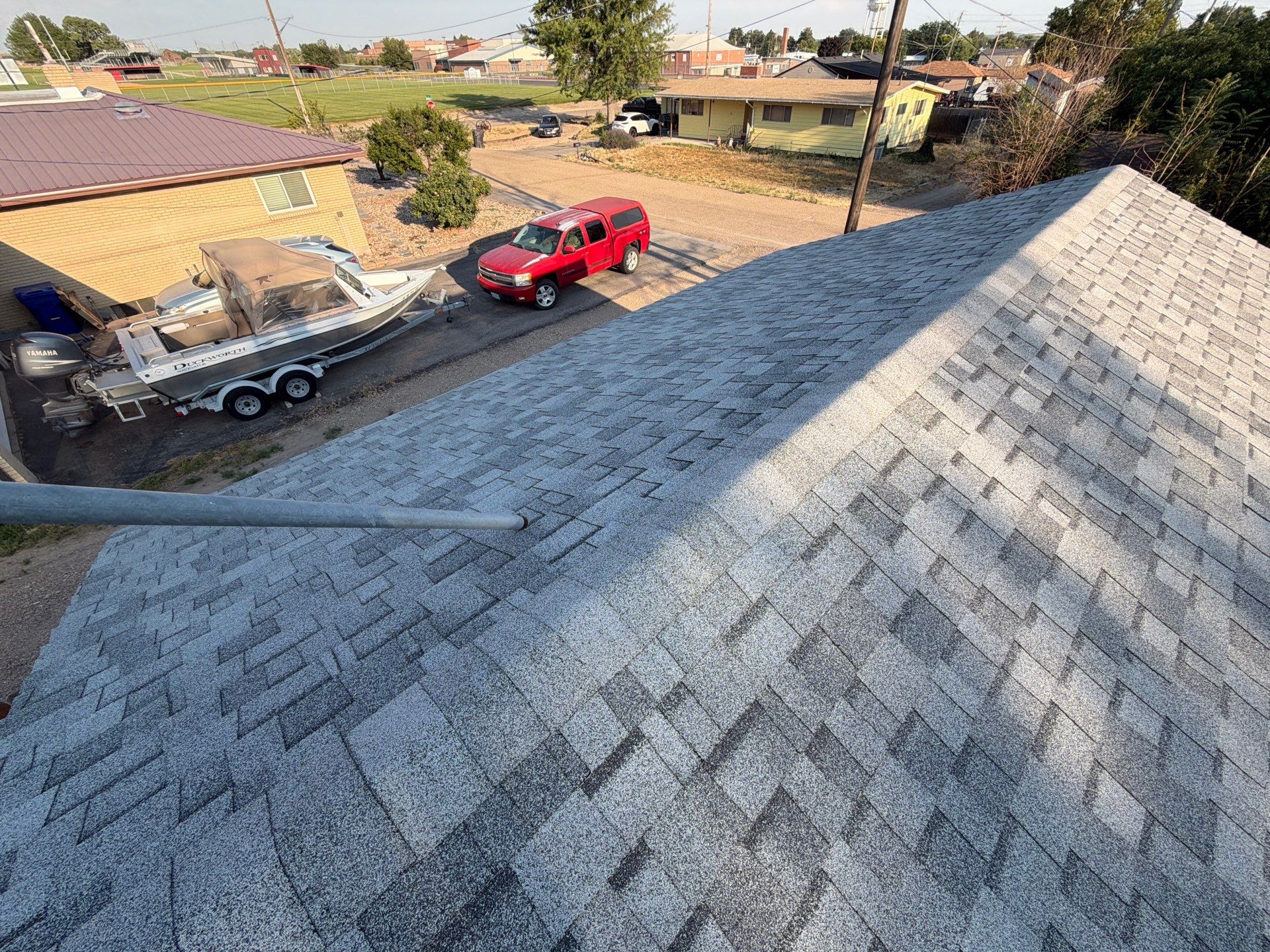 Parma Residential Roof Replacement with Gray Architectural Shingles by Olive Roofing