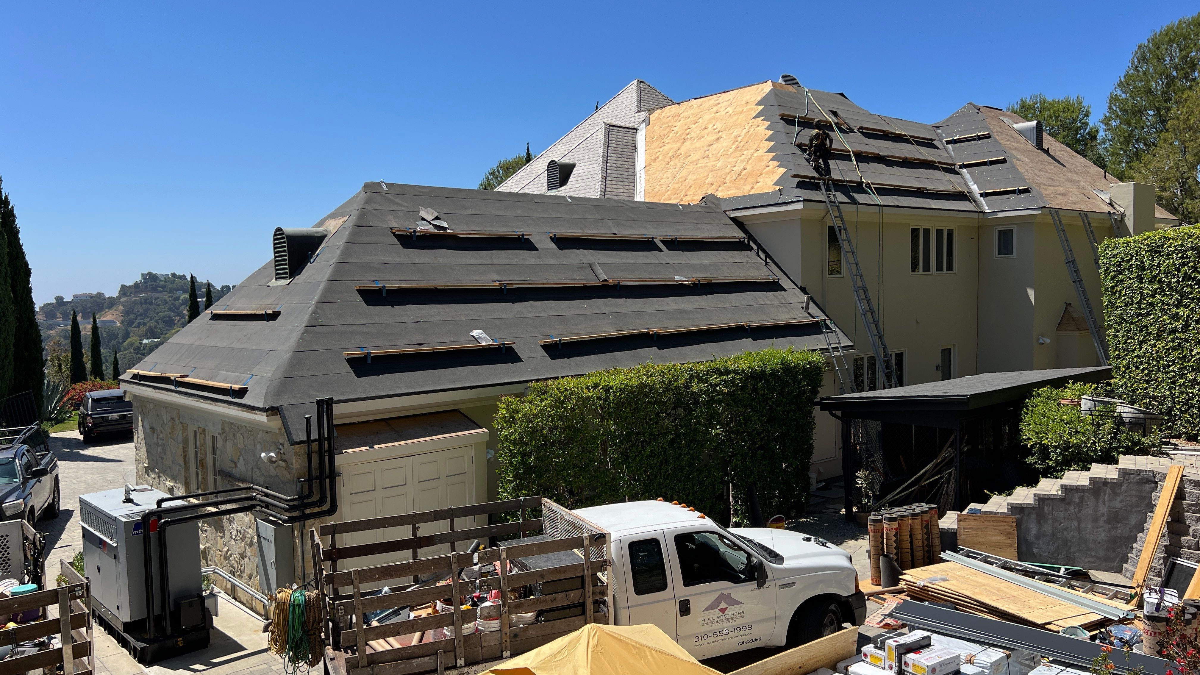 Stunning Los Angeles Mansion by Hull Brothers Roofing