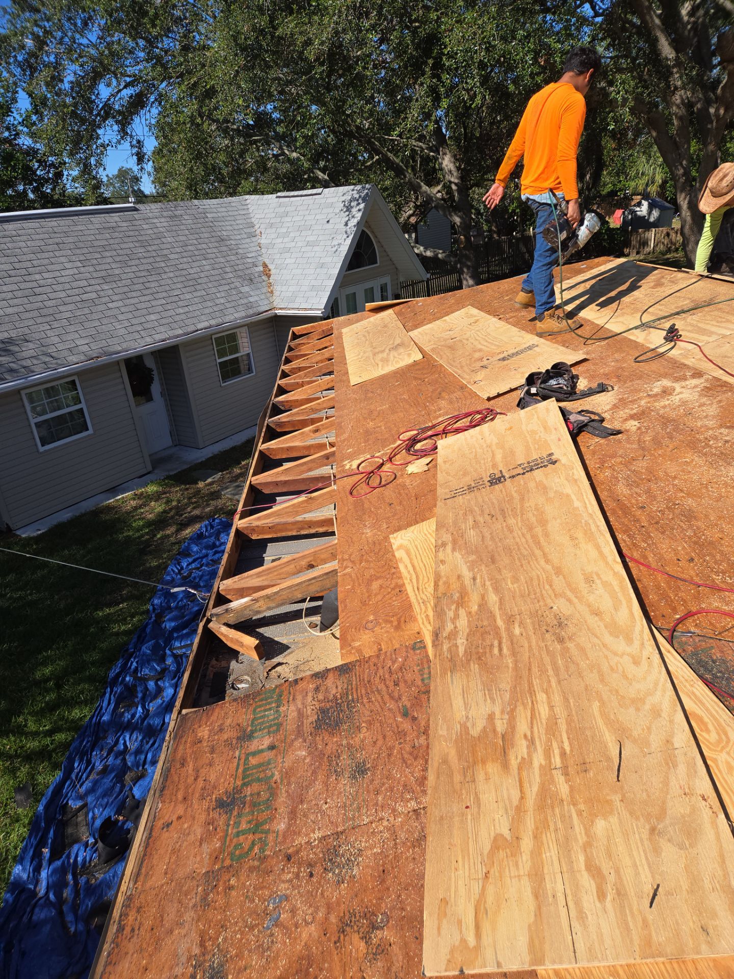 Project in St. Petersburg 33702 by Mitchell Roofing Company LLC