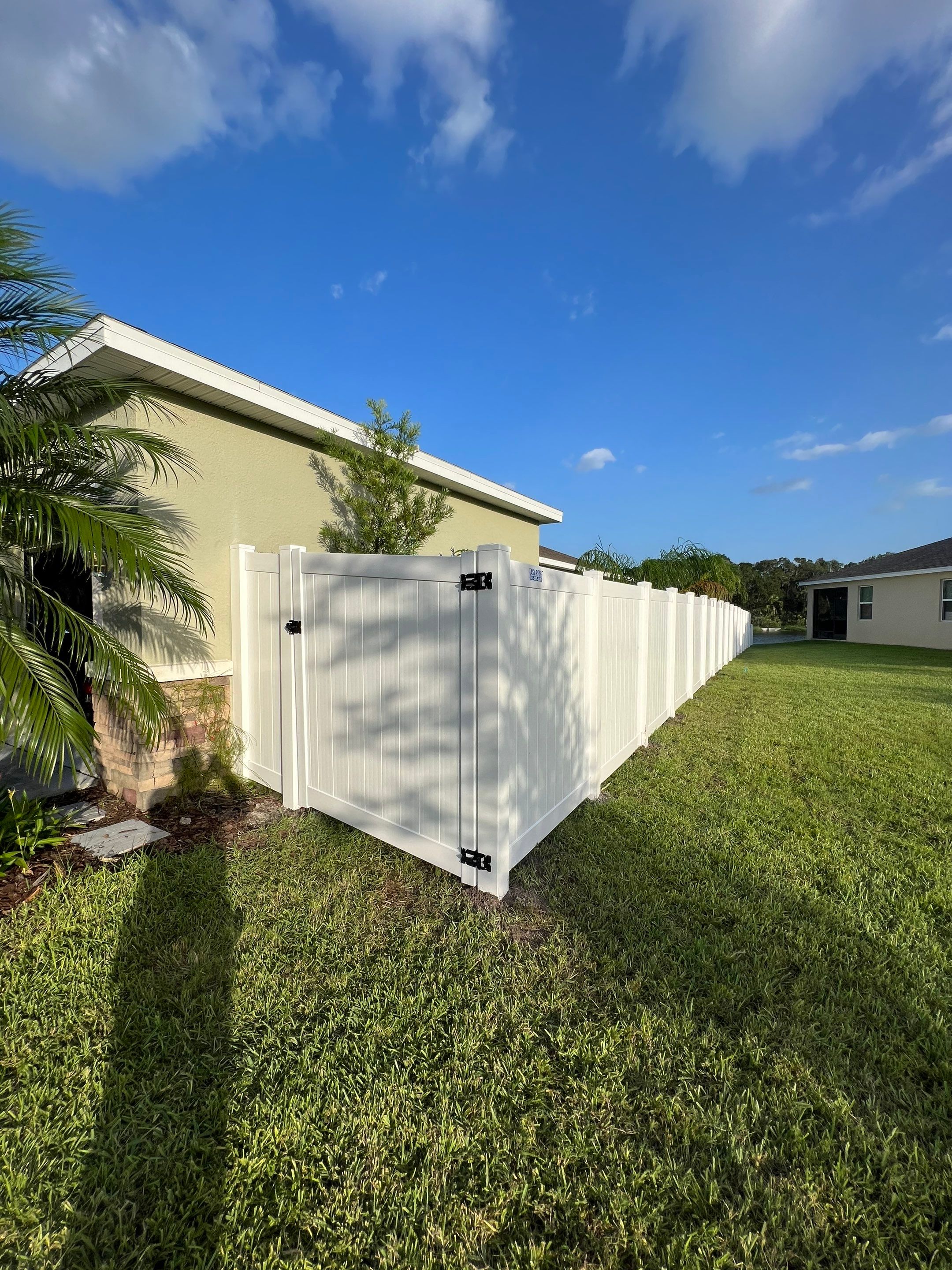 Vinyl Fence Installation and Black 3 Rail Aluminum Fence by Asap fence and gates, LLC