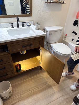 Sink Piping, Toilet Installation, and Line Capping