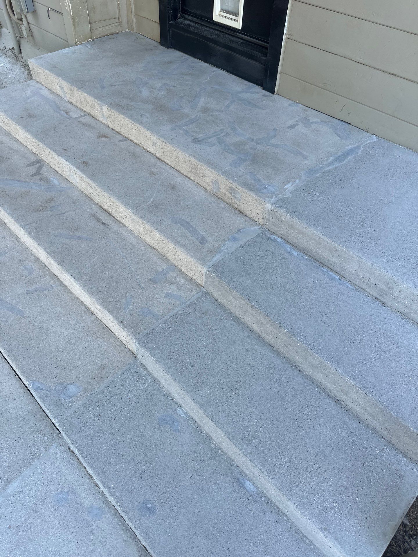 Obsidian Polyurea Coating for Atascadero Porch and Steps by MGP Coatings