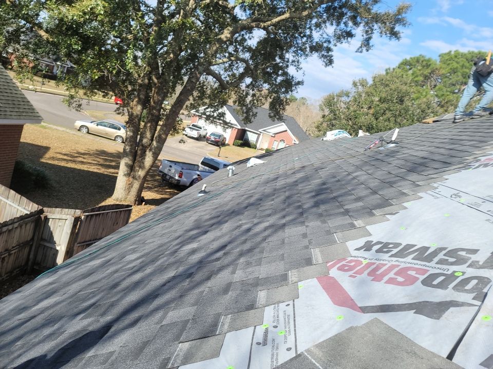 Residential Roofing Installation using Roof Replacement by American Roofing & Construction LLC