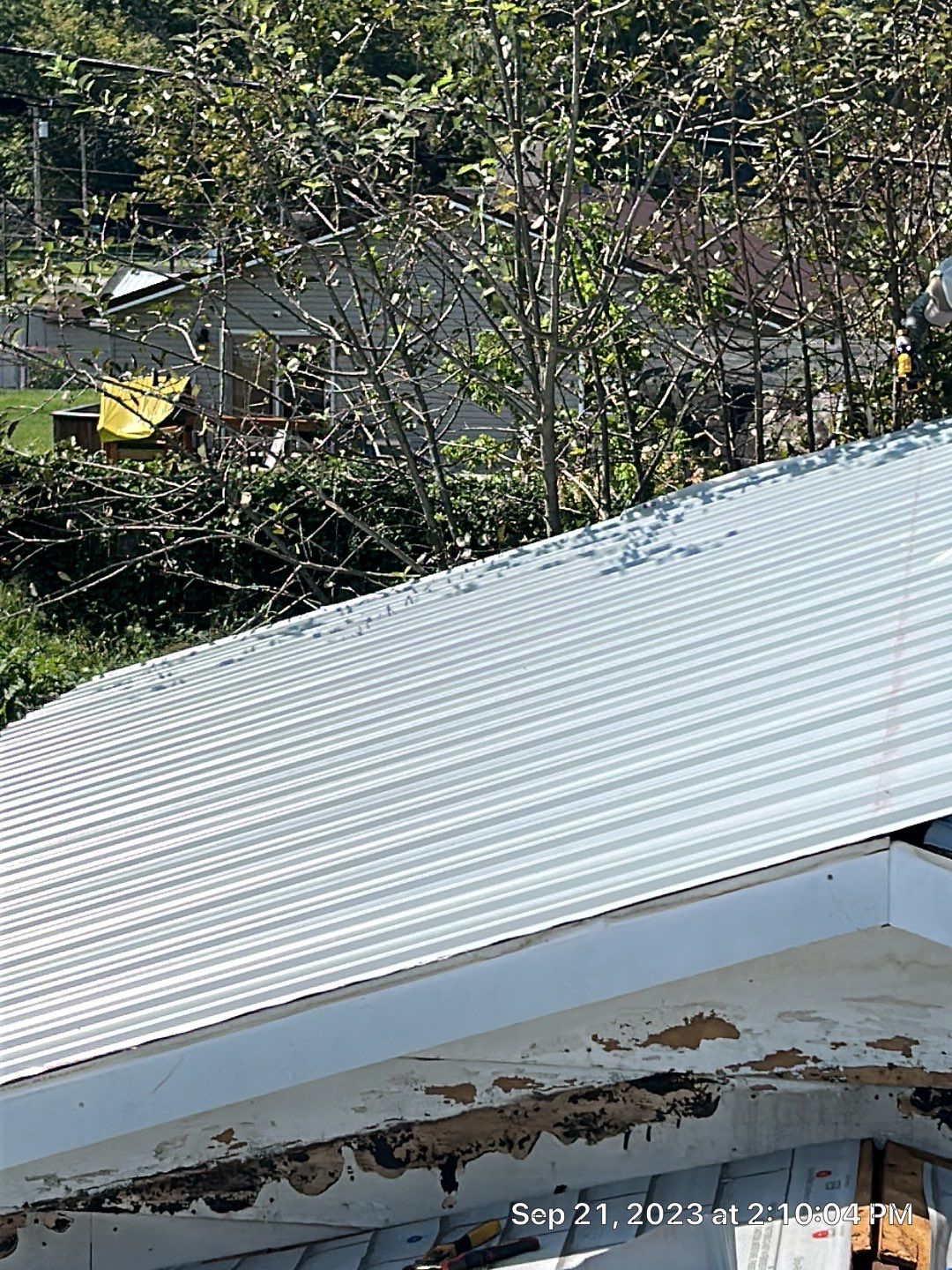 Residential Roofing Repair using Metal by Mr. Roofer