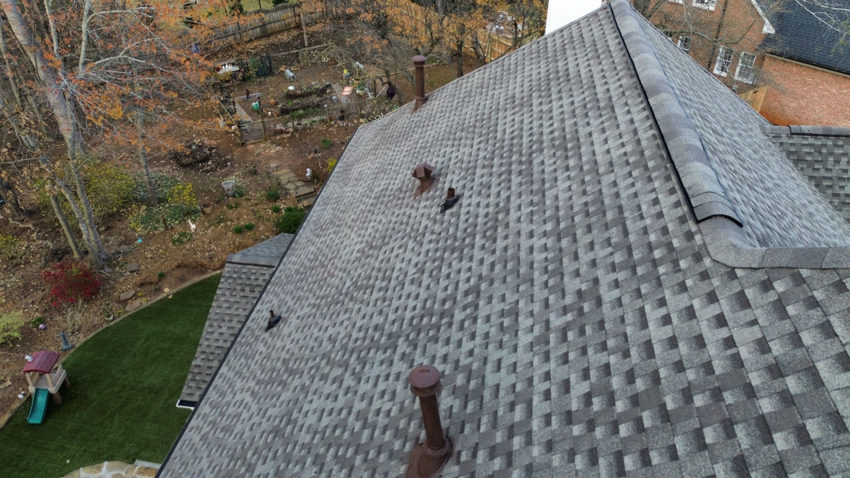 Roswell, GA Roof Replacement, GAF HDZ Weathered Wood by Reset Roofing