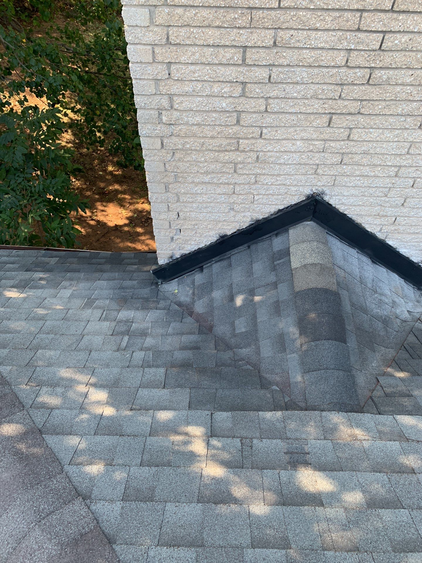 chimney flashing replacement in Oklahoma City by McCann's Roofing and Construction