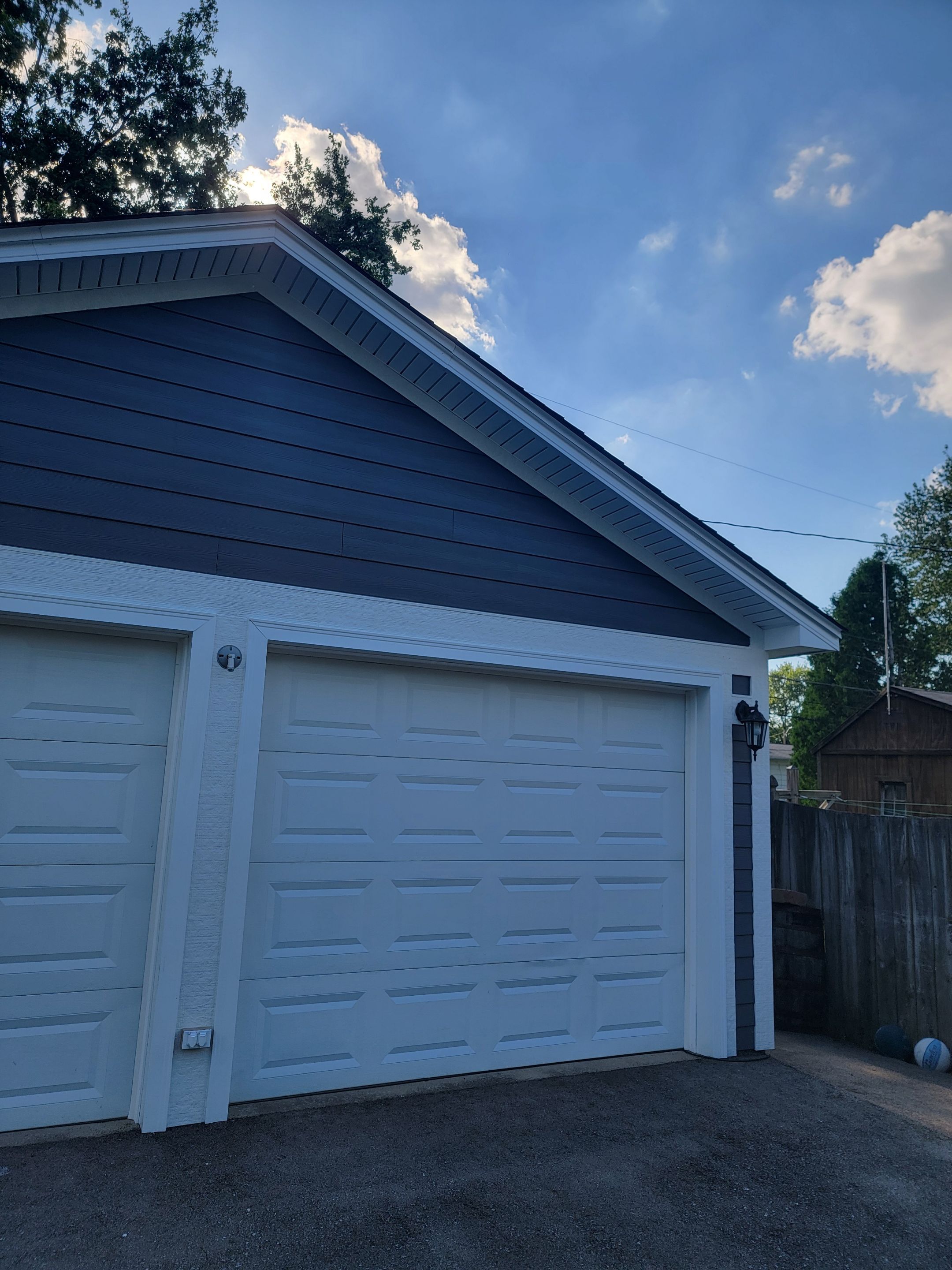 Project in New Whiteland by Moss Roofing