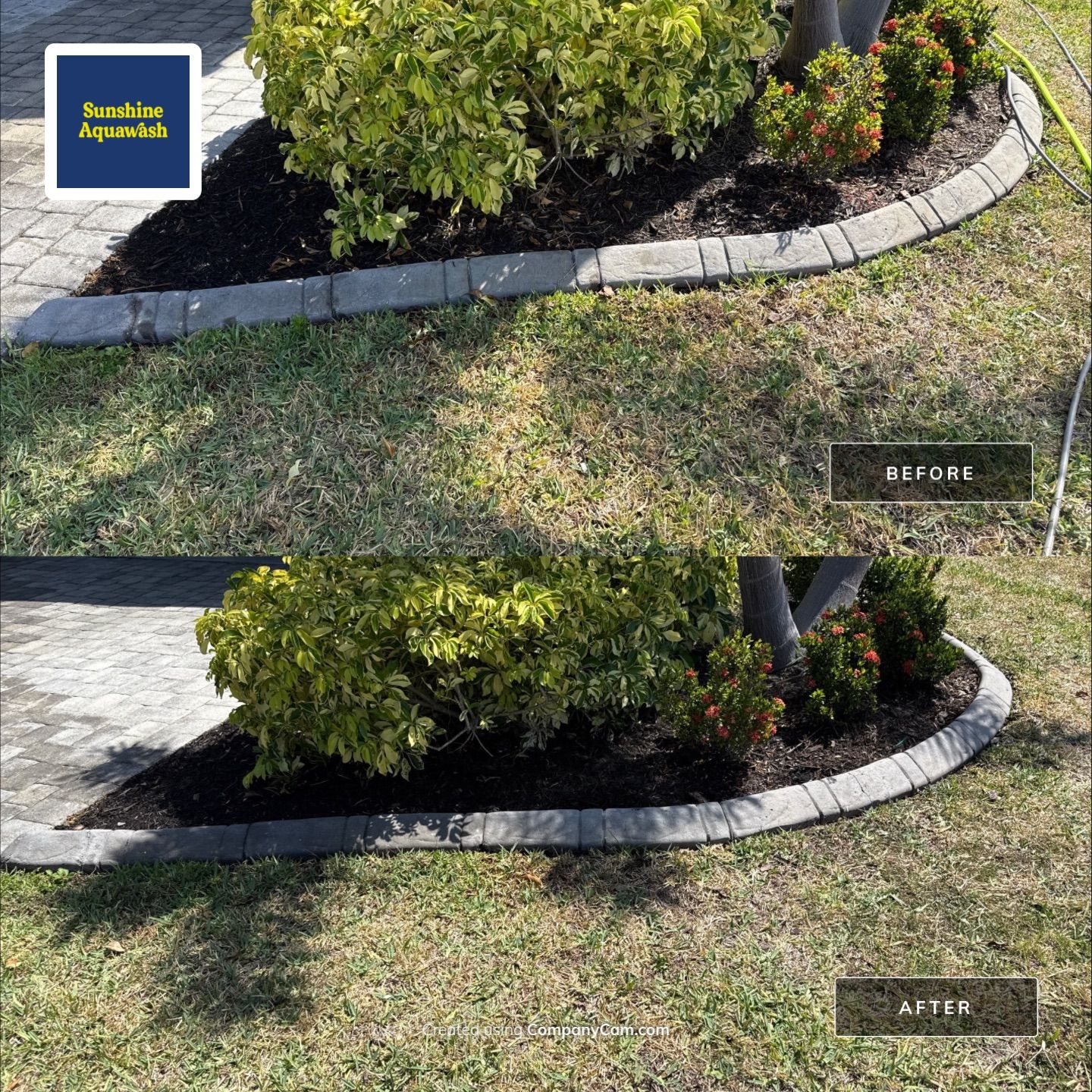 Paver Driveway & Concrete Cleaning | Trevesta Community | Palmetto, FL by Sunshine AquaWash