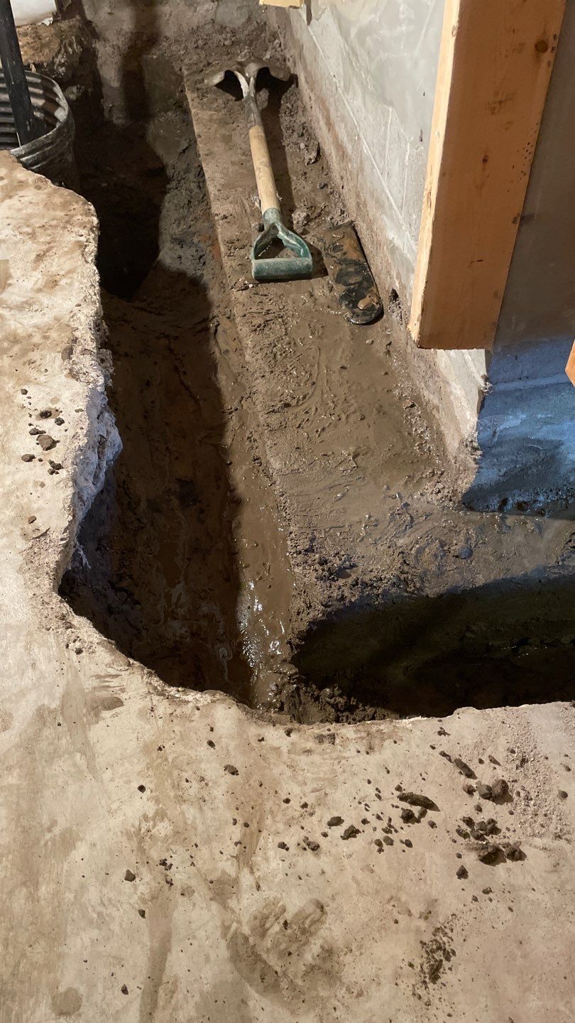 Interior Drain Tile & Sump Pump in Lino Lakes, MN by Waterproofing Northeast