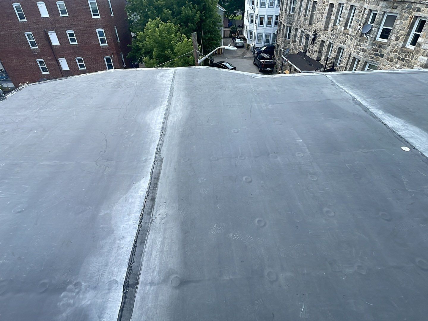 Residential Roofing Installation using EPDM/Rubber by Sensible Home Solutions