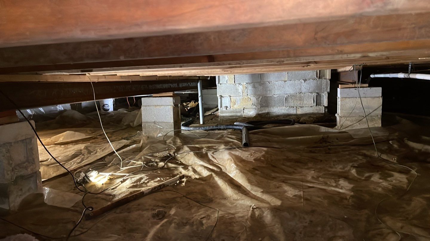 Shallow Waterproofing System and Crawl Space Repairs by Toledo Basement Repair