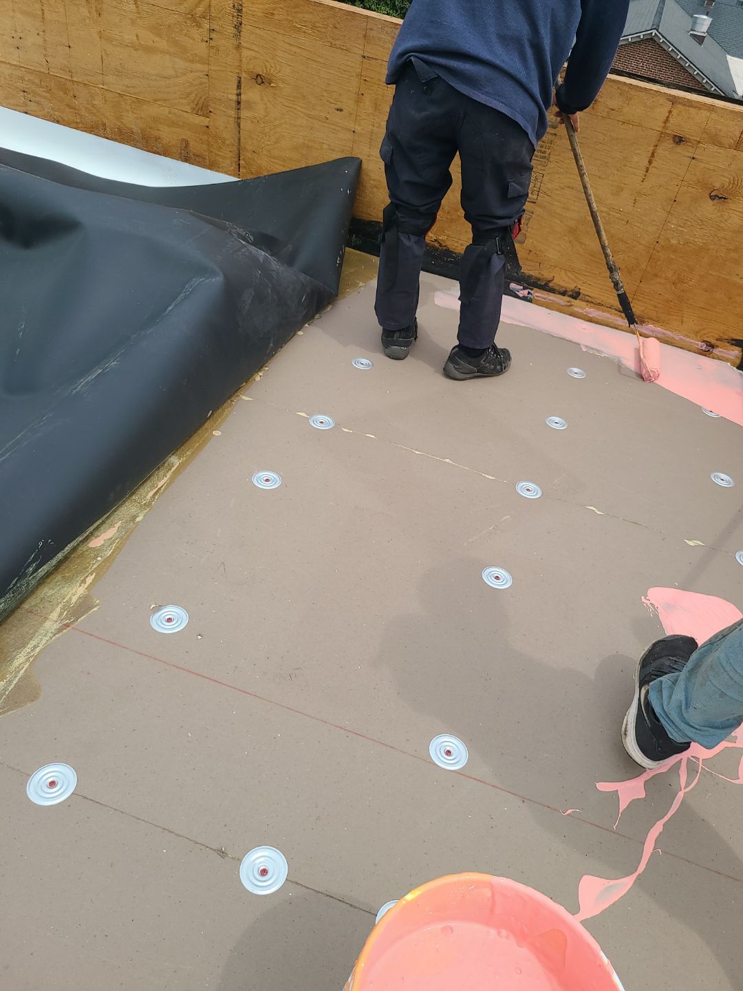 Alexandria: Carlisle Syntec TPO Flat Roof Installation by RM Banning, Inc.