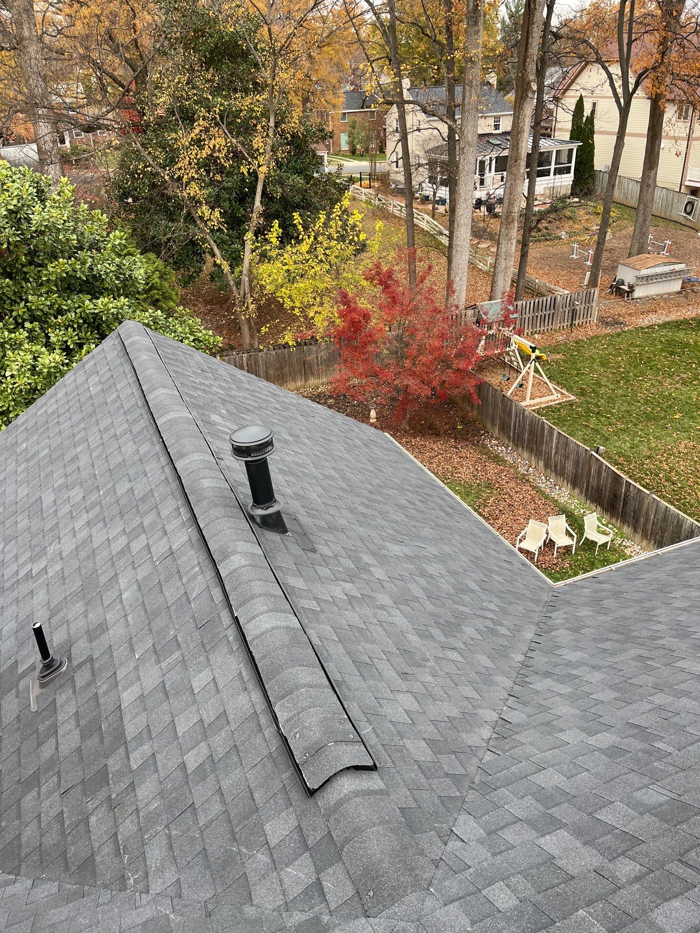 Falls Church: Residential Roof Replacement with CertainTeed Landmark Pro in Max Def Charcoal Black by RM Banning, Inc.