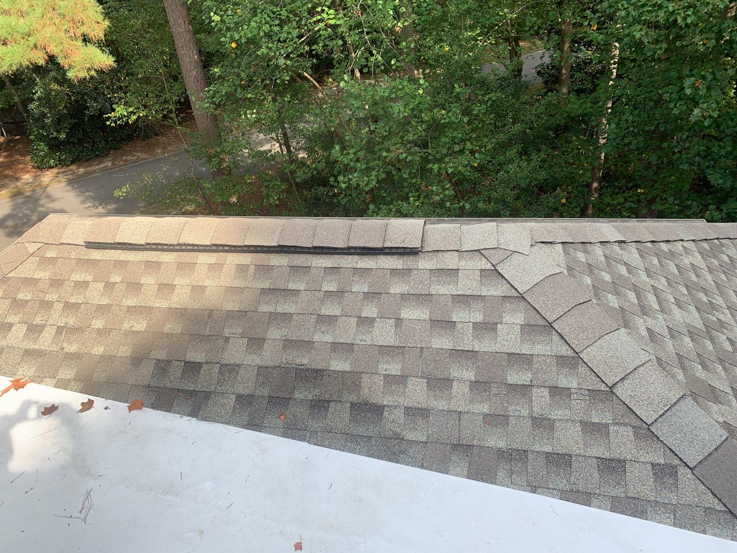 Hail Inspection and repair by American Roofing NC