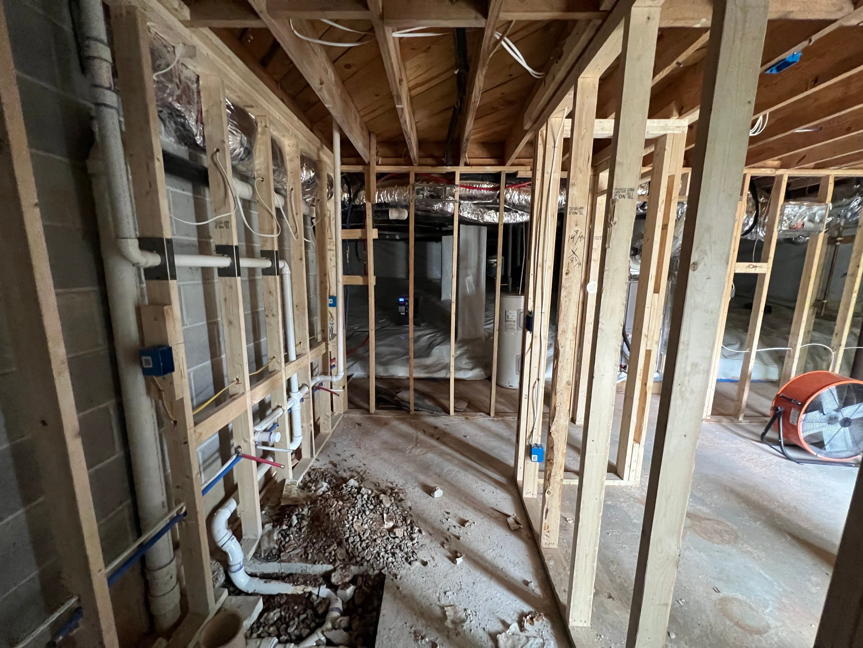 Complete Basement Remodeling and Custom Bathroom Installation in Kennesaw by Swift Home Renovations