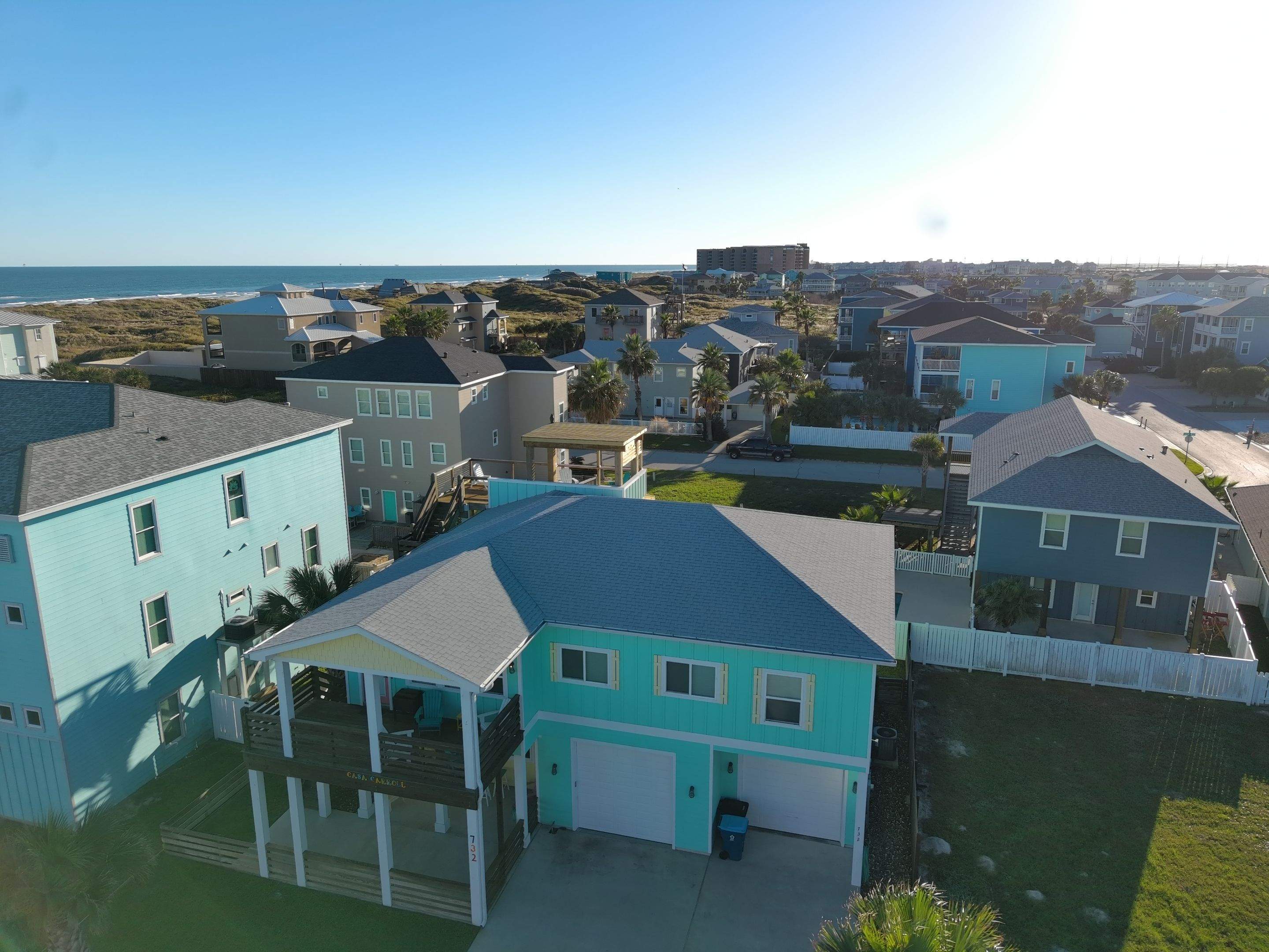 Roof Top Clubhouse on the Beach by Bayfront Roofing and Construction