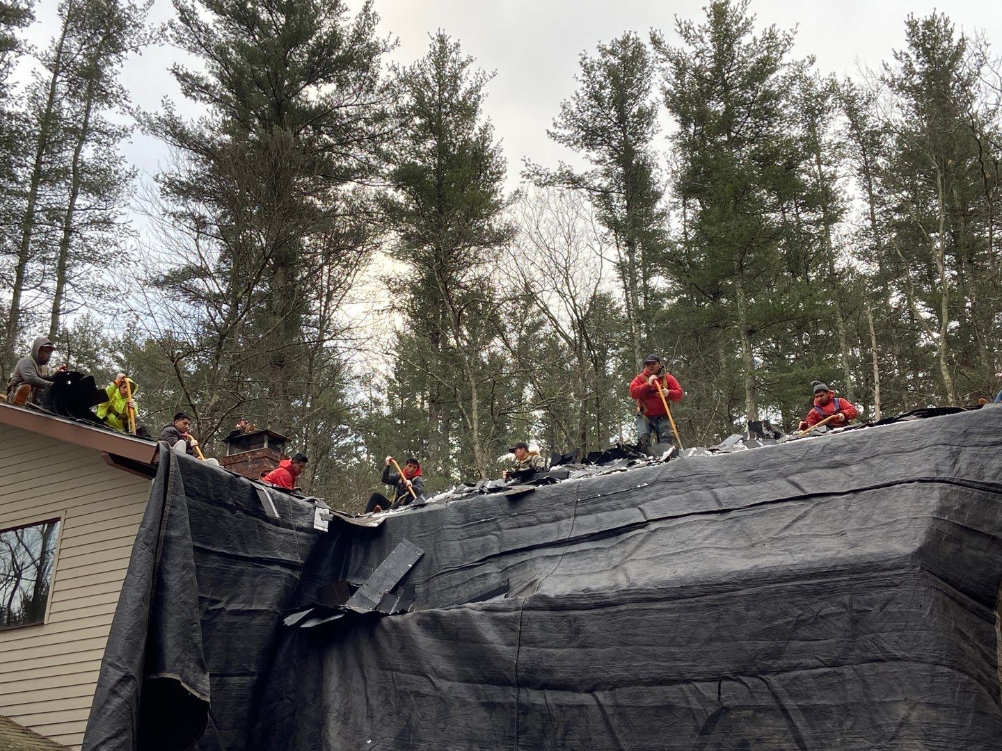 Residential Roofing Installation using Owens Corning TruDefinition by Sensible Home Solutions