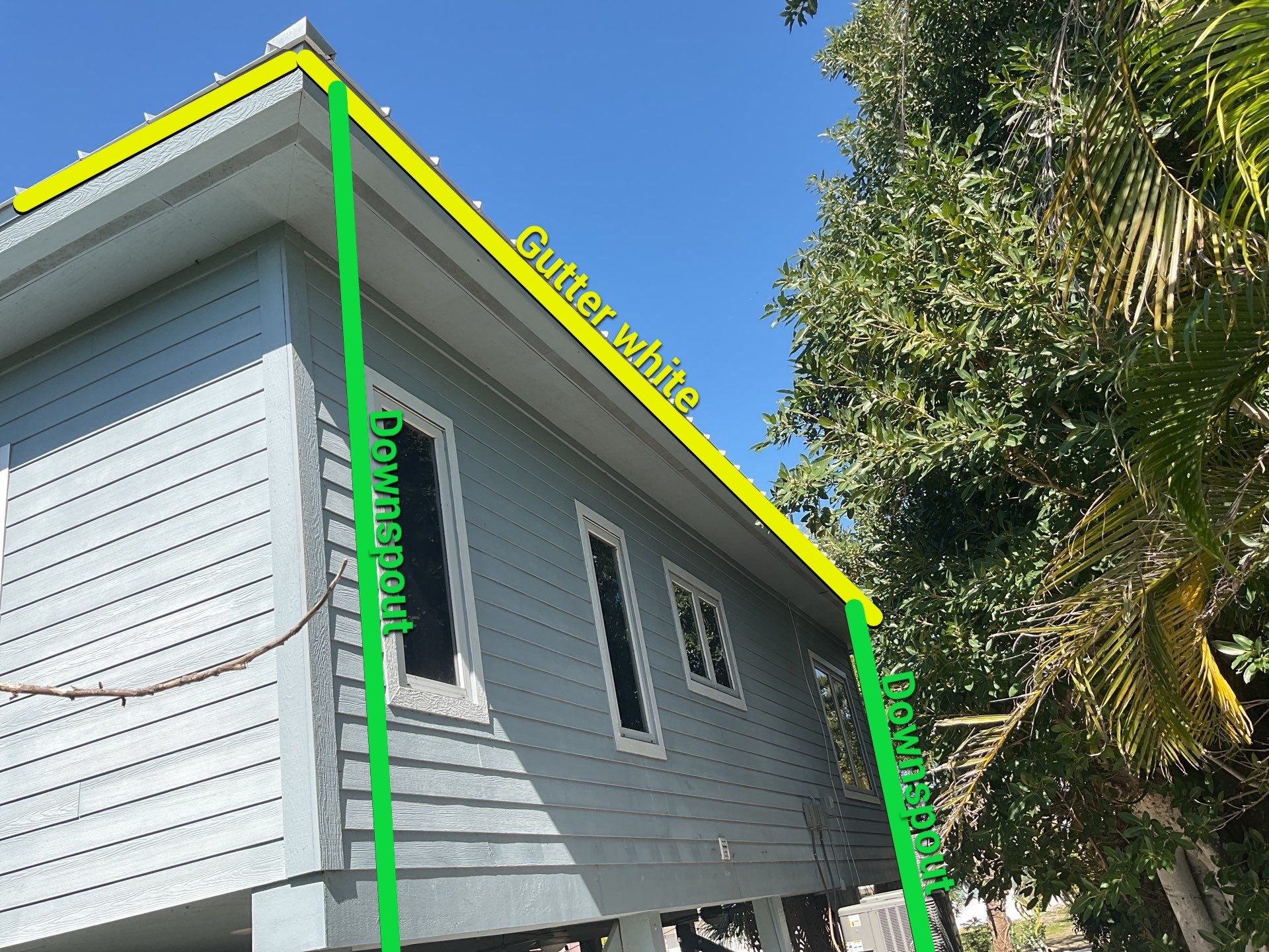 Gutters for Coastal Homes in Sanibel FL by Gutter Professors