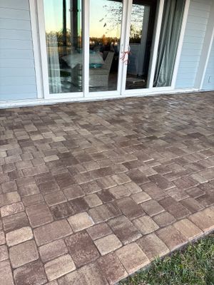 Pavers using Concrete Sealant and PolySand