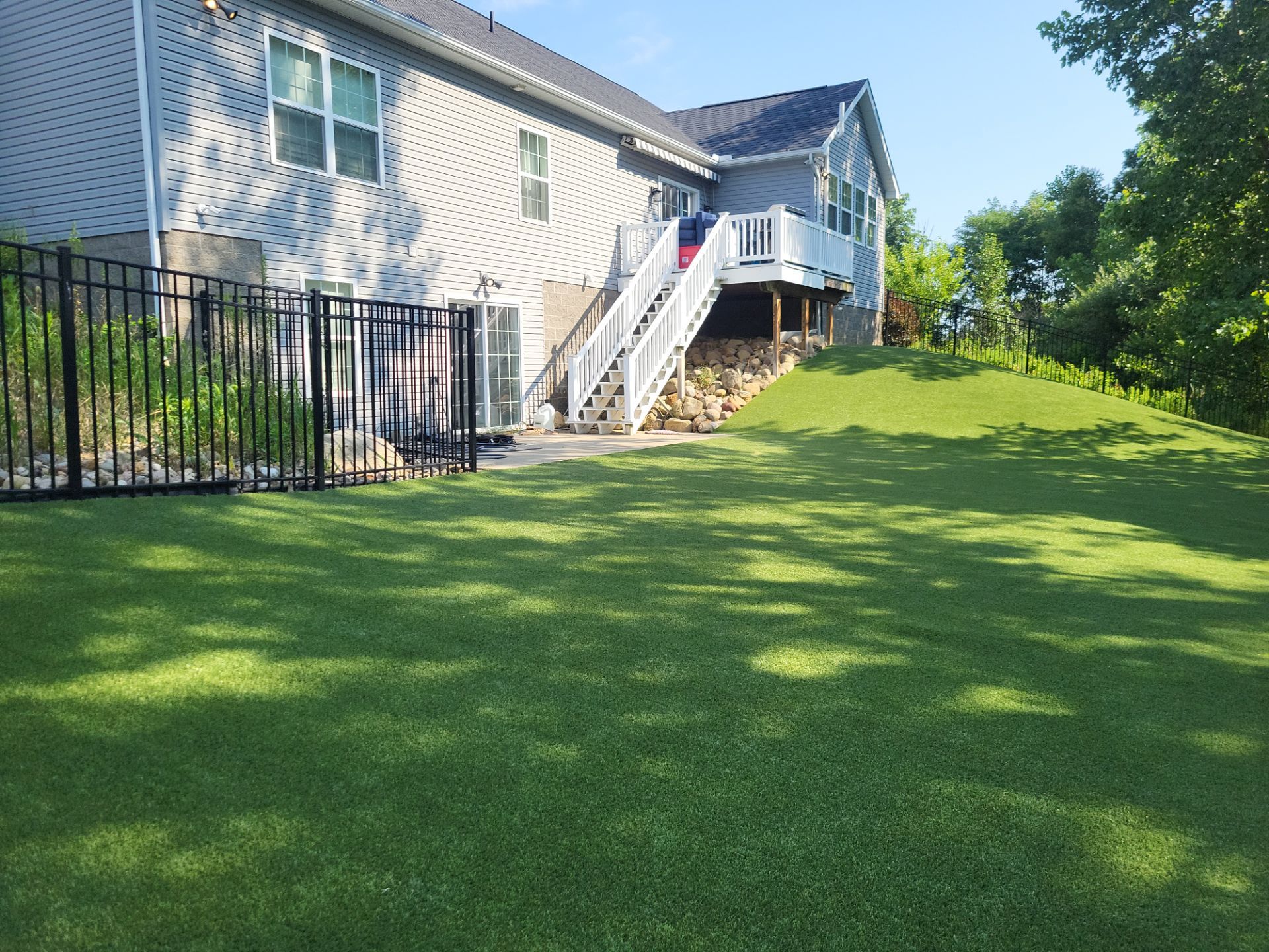 Residential Full Turf Yard in Canal Fulton (2016) by Southwest Greens Midwest