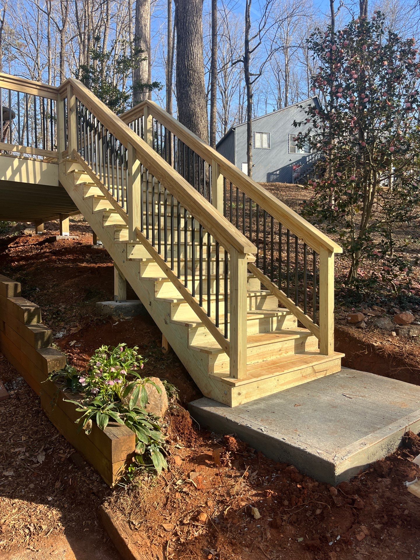 Wood Deck Rebuild in Roswell, GA by Nelson Exteriors