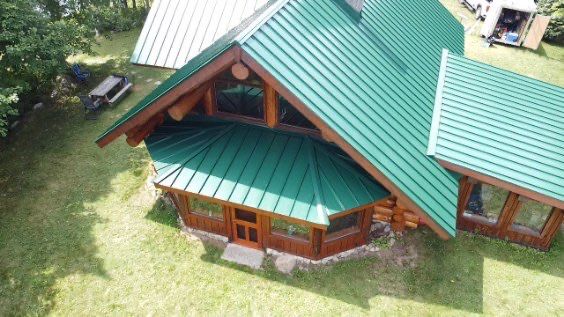 Roof Replacement using 16" Standing Seam Panels by Jay Carter Roofing & Sheet Metal