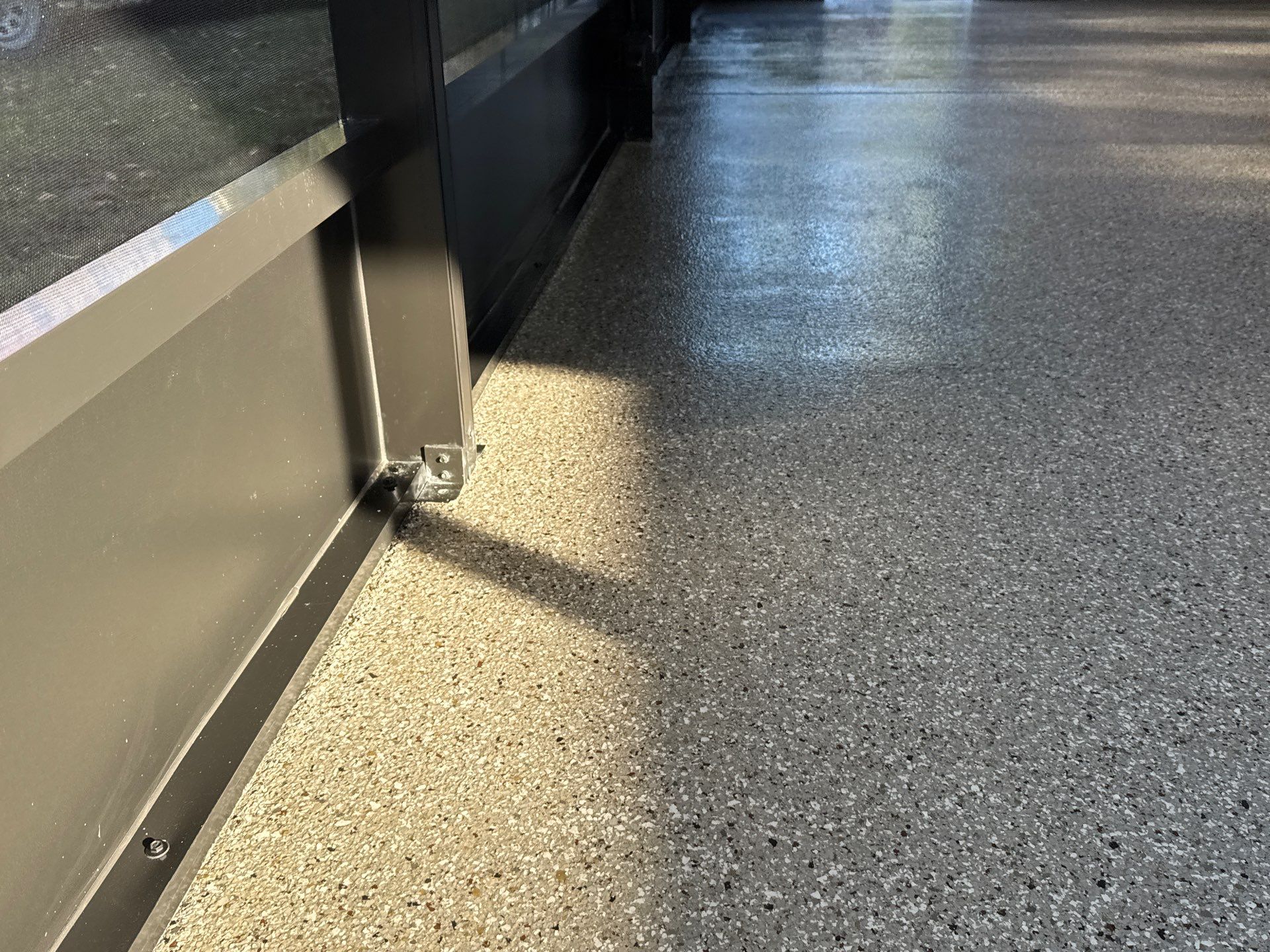 Porch in Lake City, FL in Pebble Beach by Cross Creek Concrete Coatings