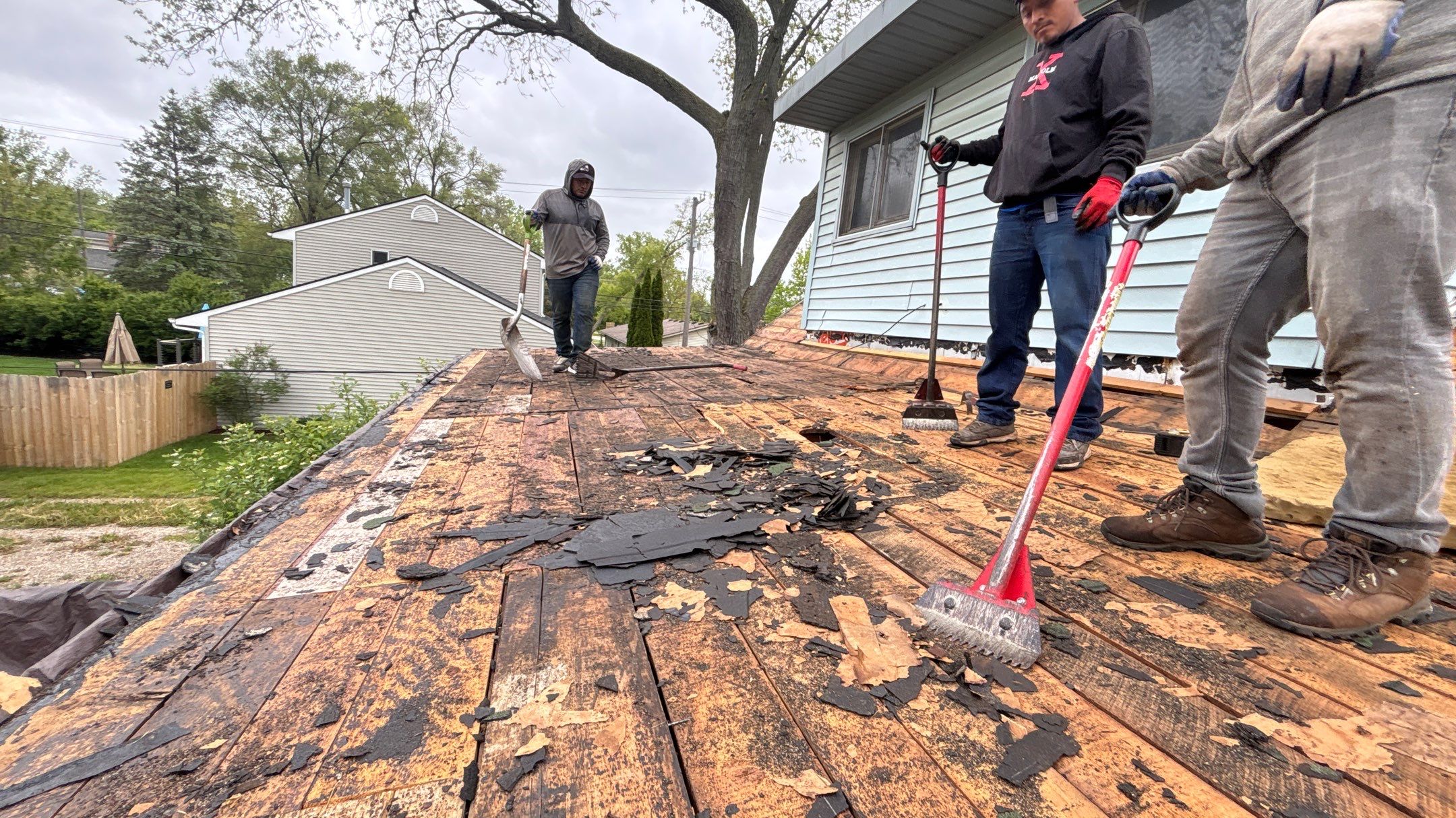 Roof Replacement using Owens Corning Estate Gray by 180 Contractors